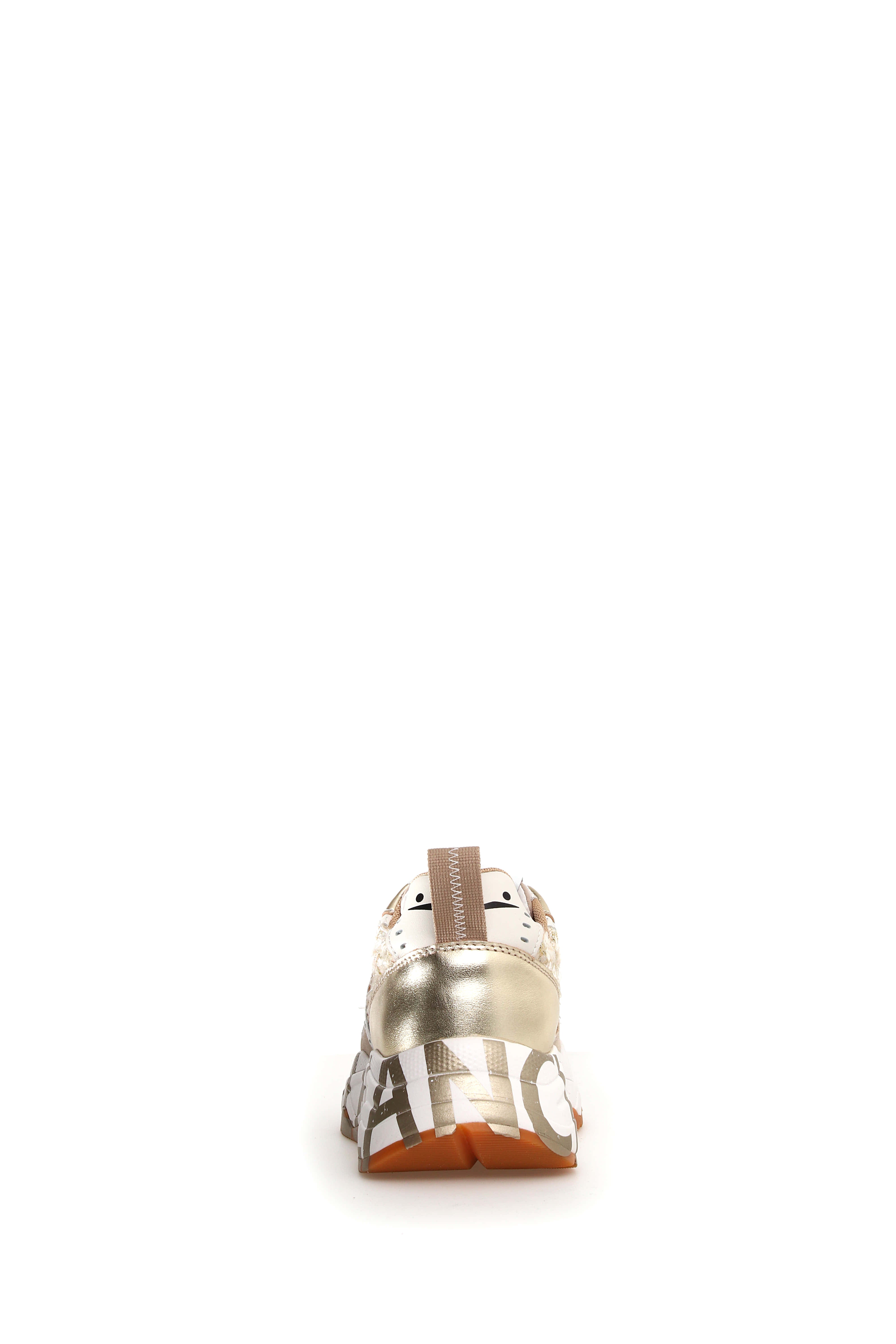 VOILE BLANCHE Sneaker Donna Club 105-Beige/Platino
