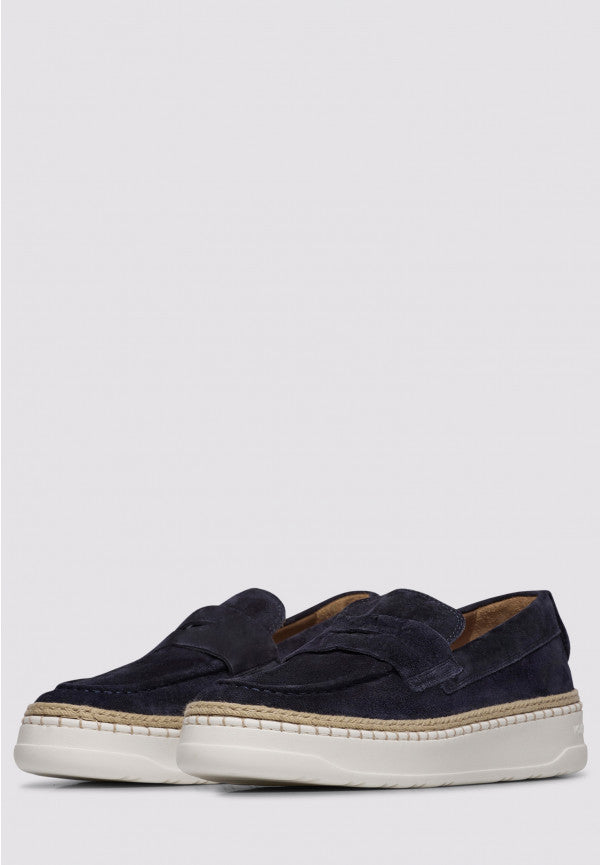 VOILE BLANCHE Mocassino Uomo LAYTON MOK 3-Blu