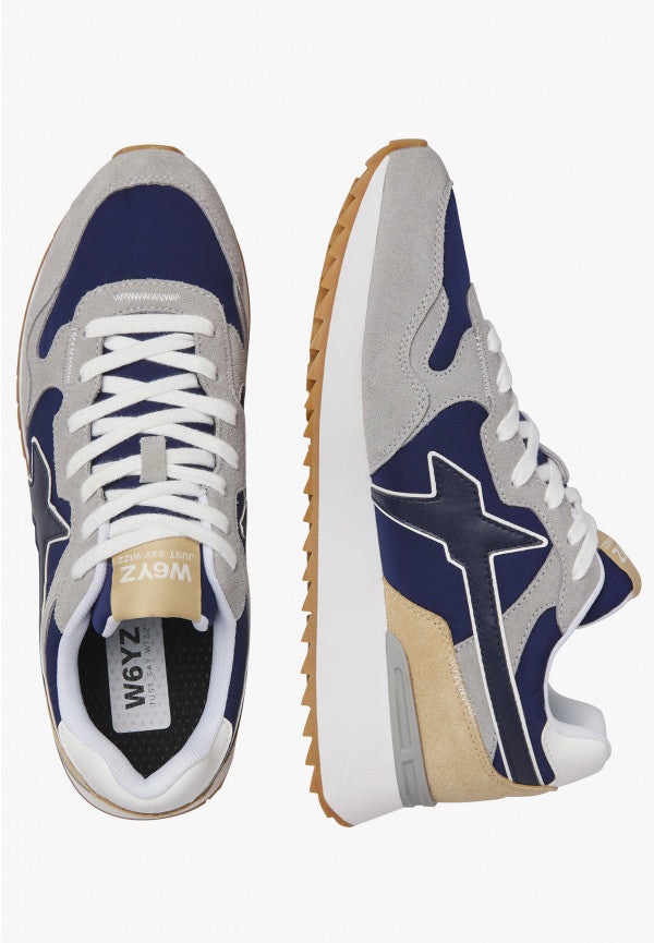 W6YZ Sneaker Uomo Yak-M-Grigio/Navy