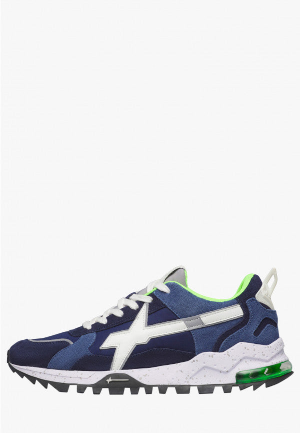 W6YZ Sneaker Uomo Breeze 3-M-Navy/Bianco