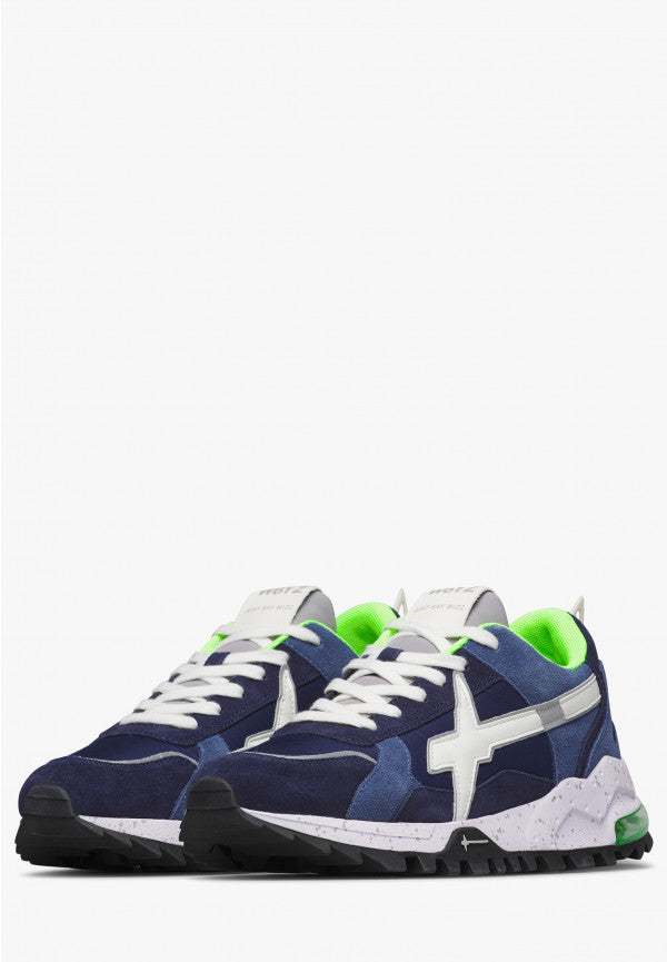 W6YZ Sneaker Uomo Breeze 3-M-Navy/Bianco