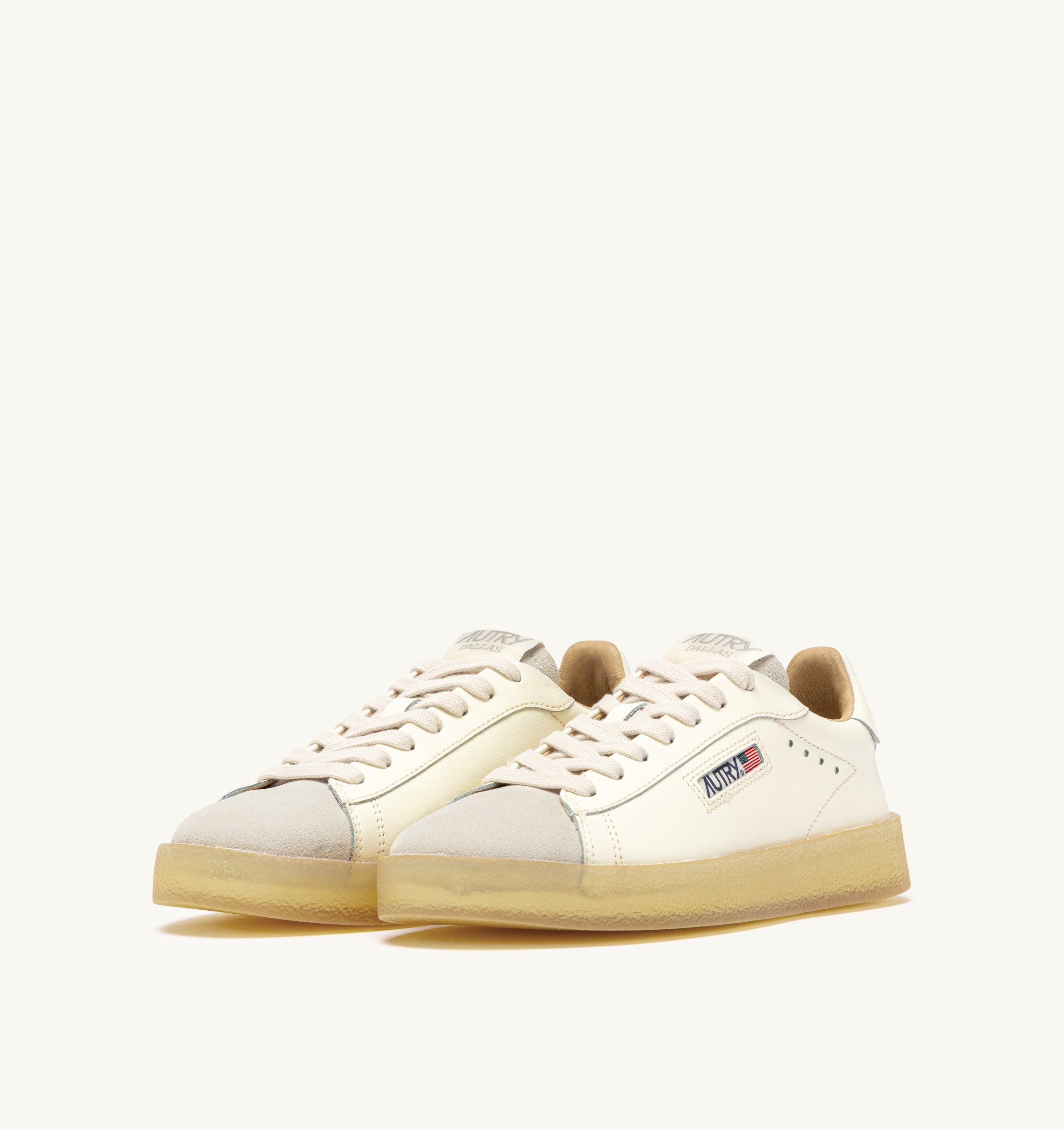 AUTRY Sneaker Uomo DALLAS LOW-White Marshmallow