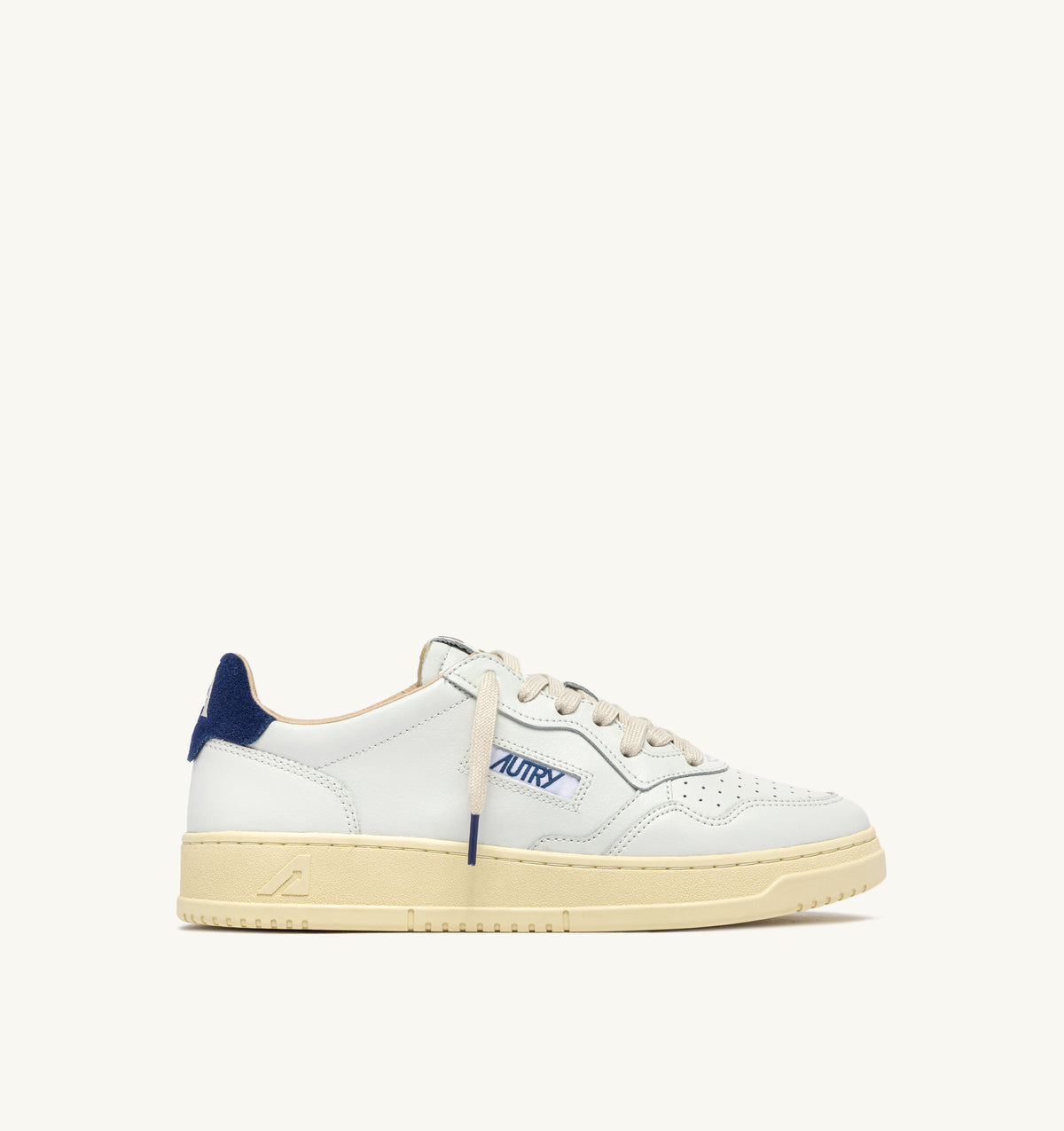 AUTRY Sneaker Uomo MEDALIST LOW-White Blue Depth