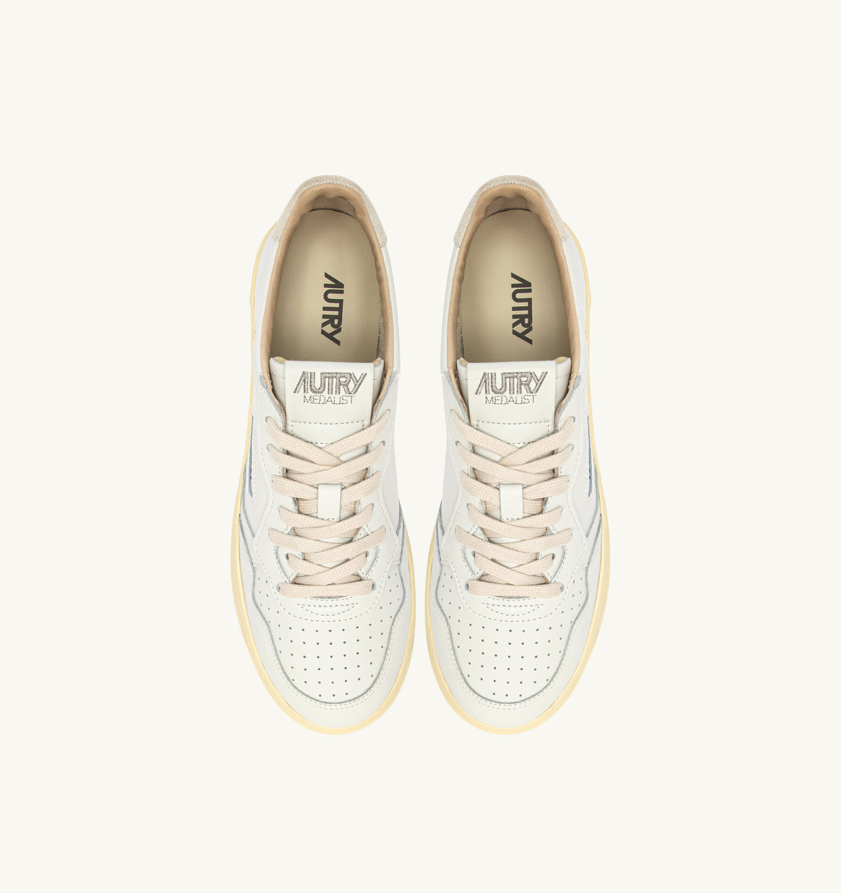 AUTRY Sneaker Uomo MEDALIST LOW-White Snowhite