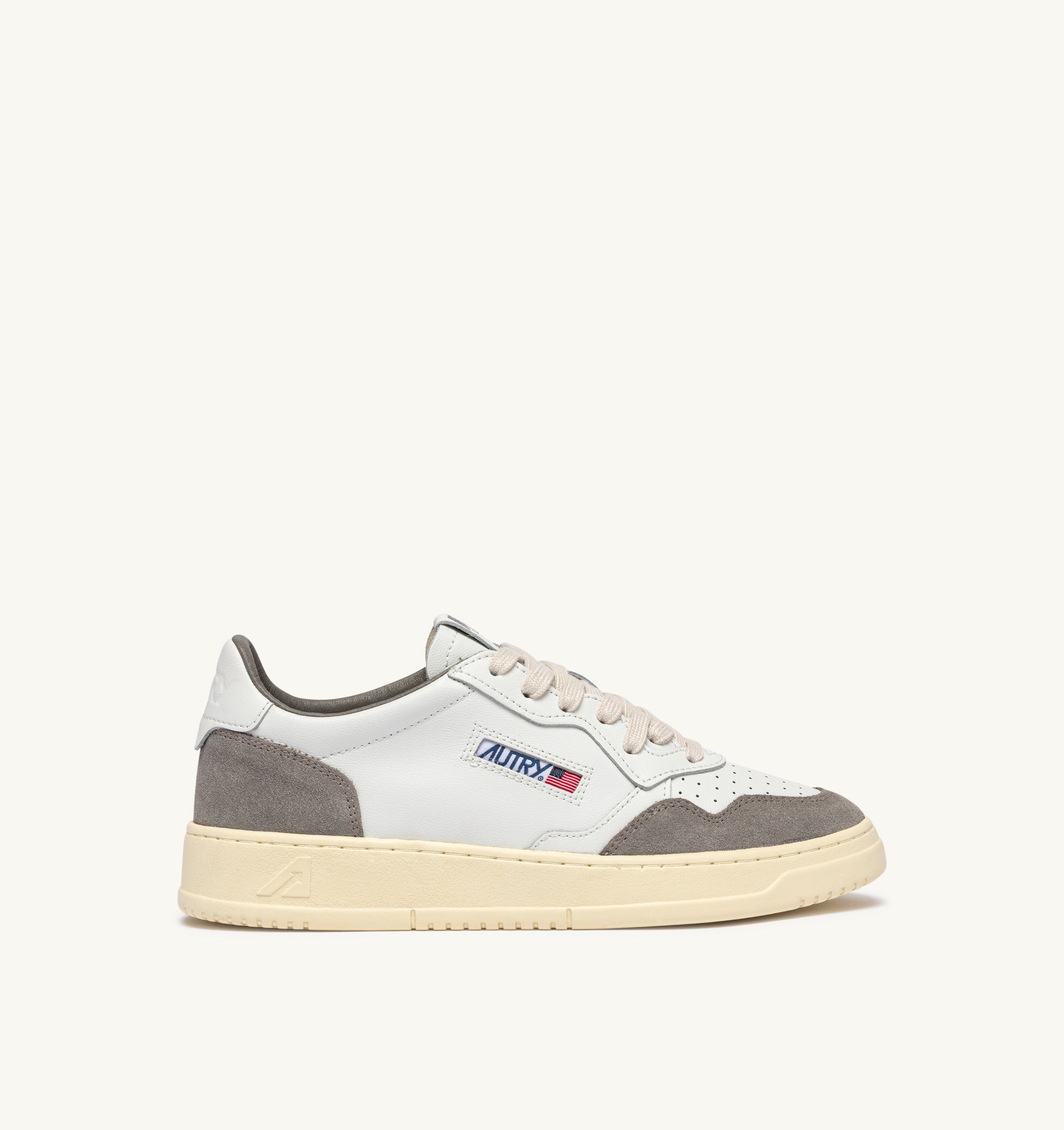 AUTRY Sneaker Uomo MEDALIST LOW-White Cemento