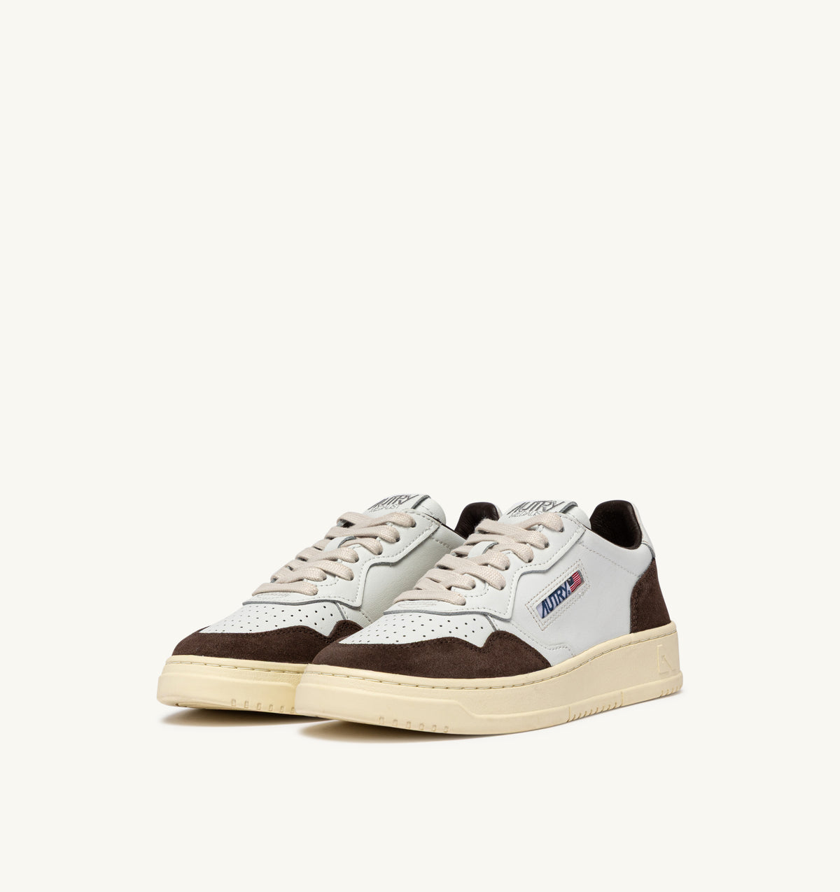 AUTRY Sneaker Uomo MEDALIST LOW-White Mogano