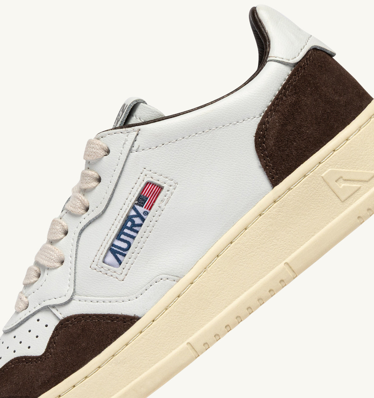 AUTRY Sneaker Uomo MEDALIST LOW-White Mogano