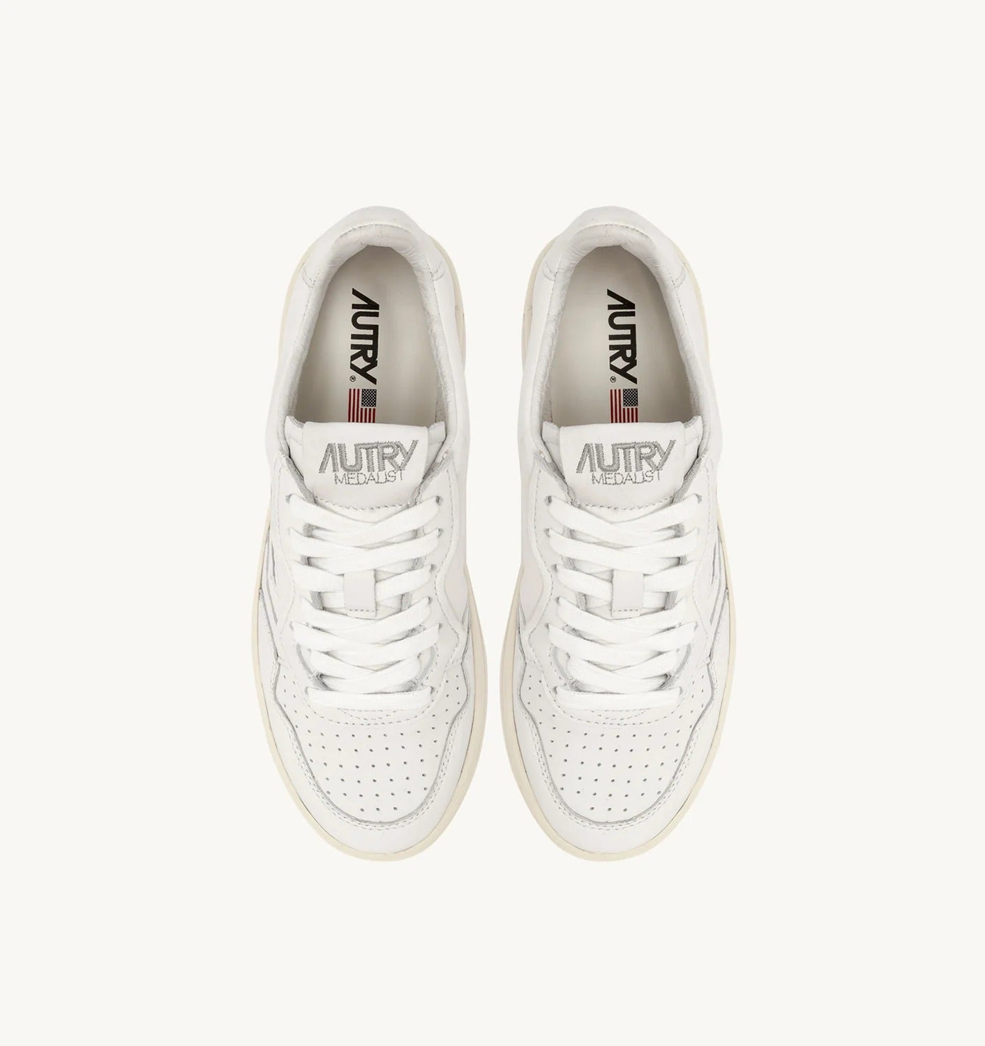 AUTRY Sneaker Uomo MEDIALIST LOW Super Soft-White