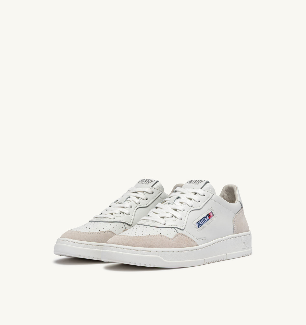 AUTRY Sneaker Uomo MEDALIST LOW-Total White Beige