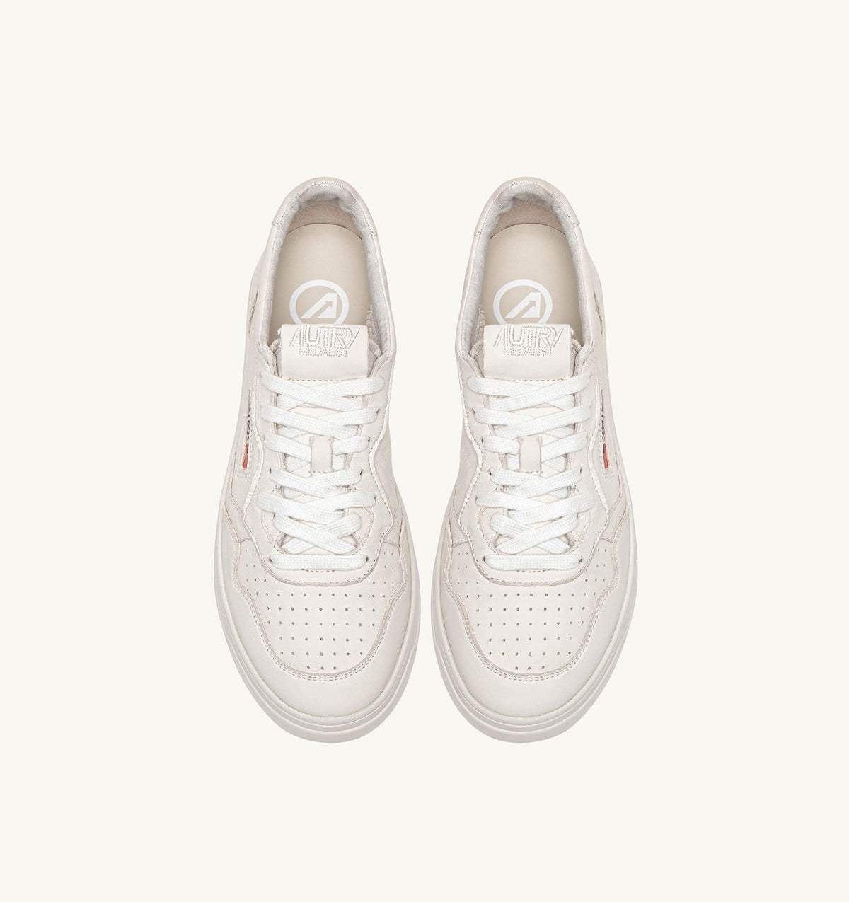 AUTRY Sneaker Uomo Medalist Low Super Soft-Optical White