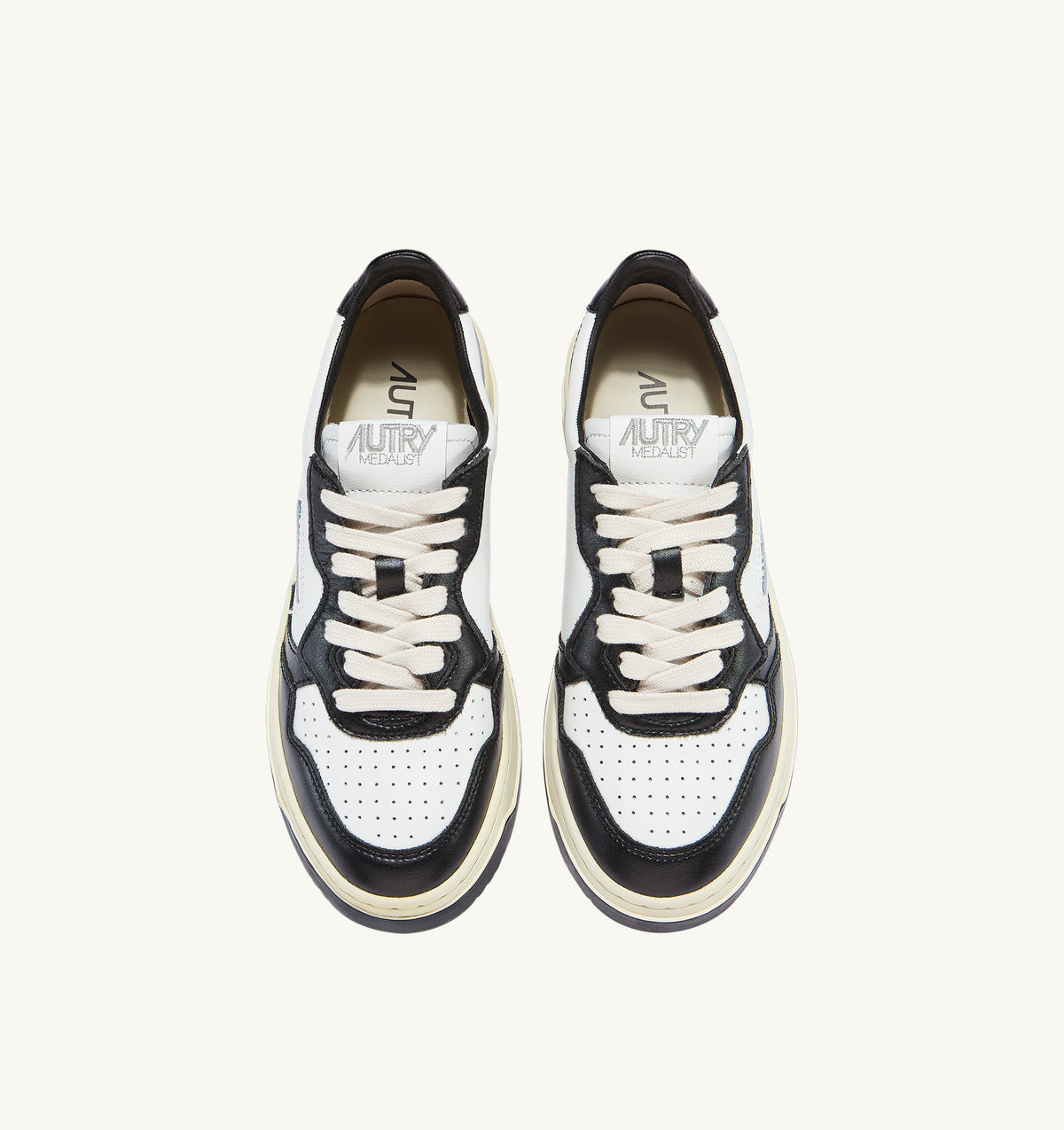 AUTRY Sneaker Donna MEDIALIST LOW-White Black