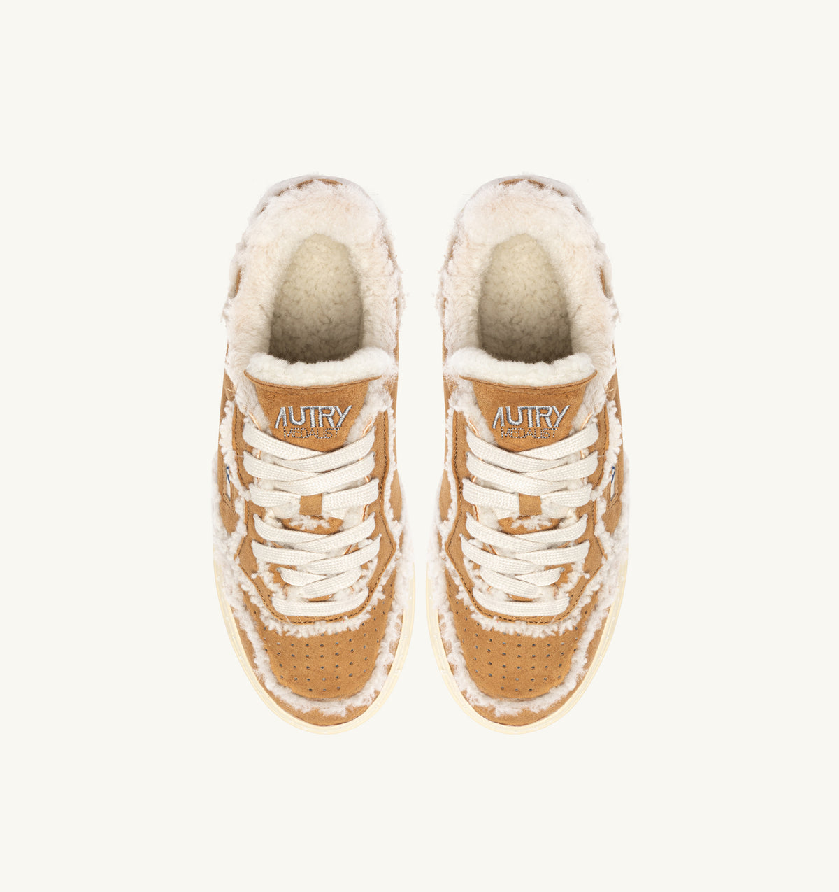 AUTRY Sneaker Donna Medalist Low-Cognac