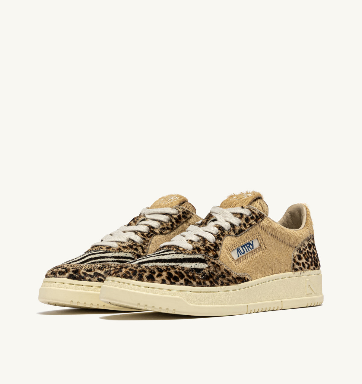 AUTRY Sneaker Donna Medalist Low-Safari Leo Zebra