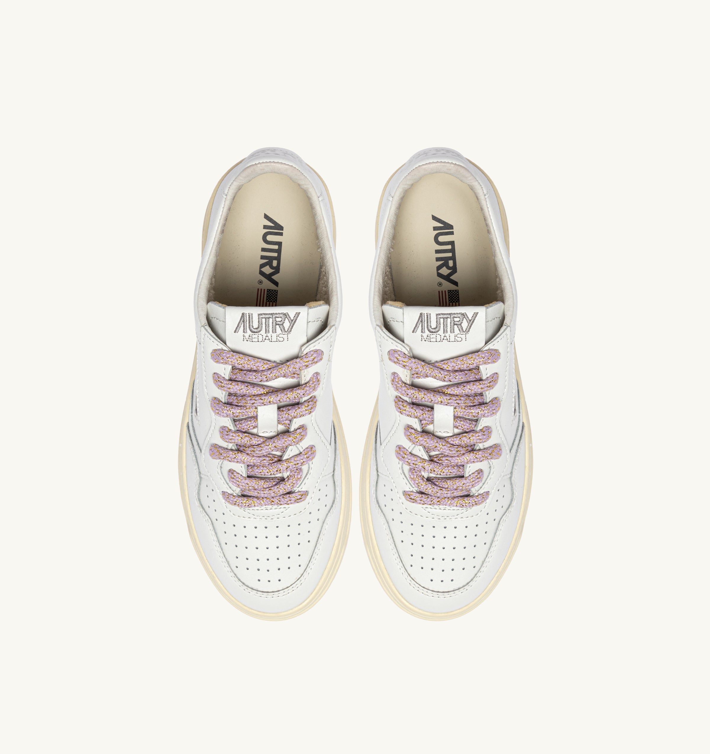 AUTRY Sneaker Donna Medalist Low-White Taiorch