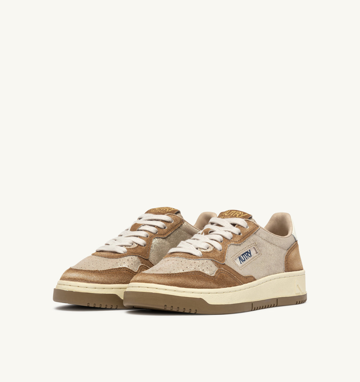 AUTRY Sneaker Donna Medalist Low-Platino Beige