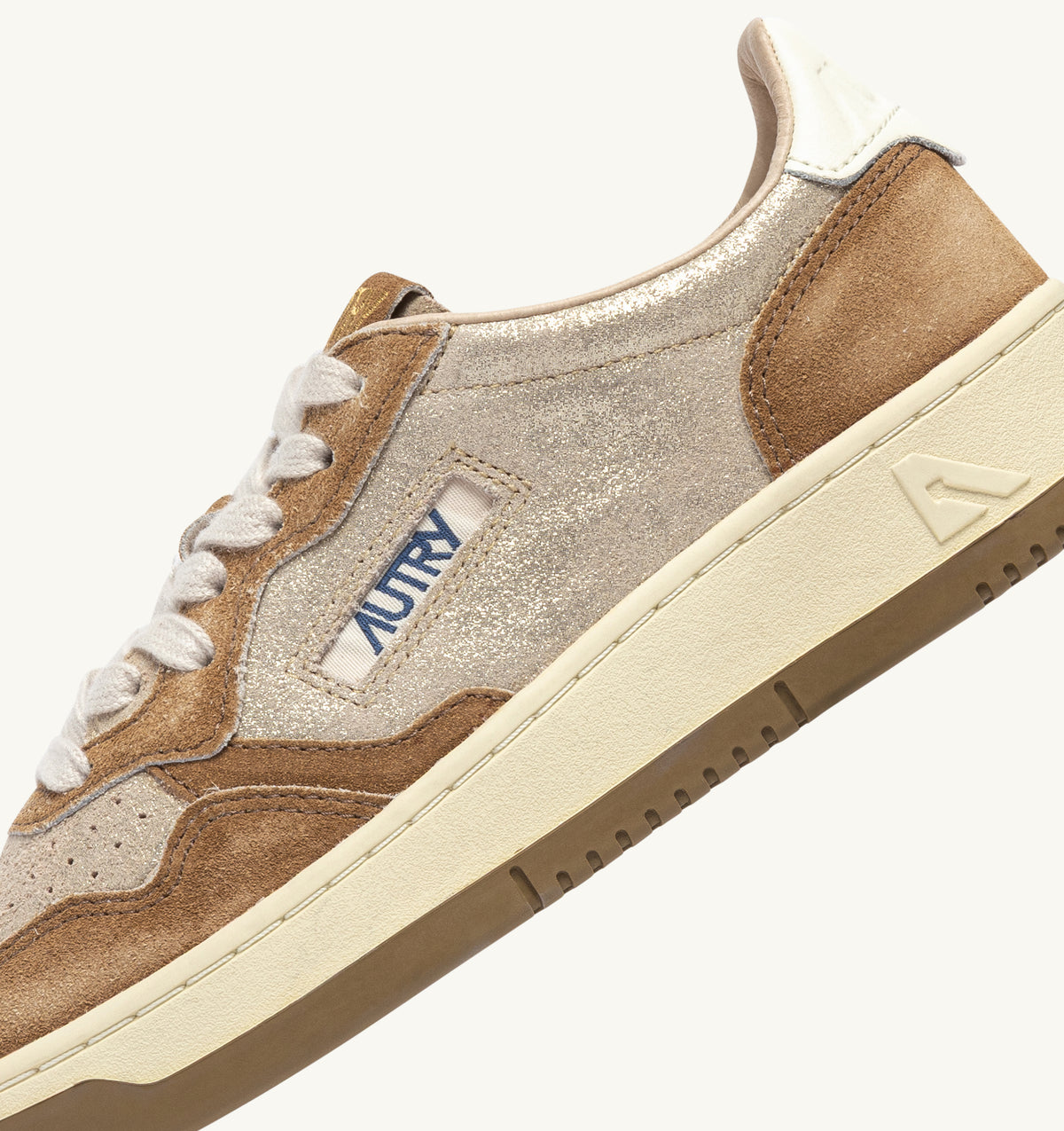 AUTRY Sneaker Donna Medalist Low-Platino Beige