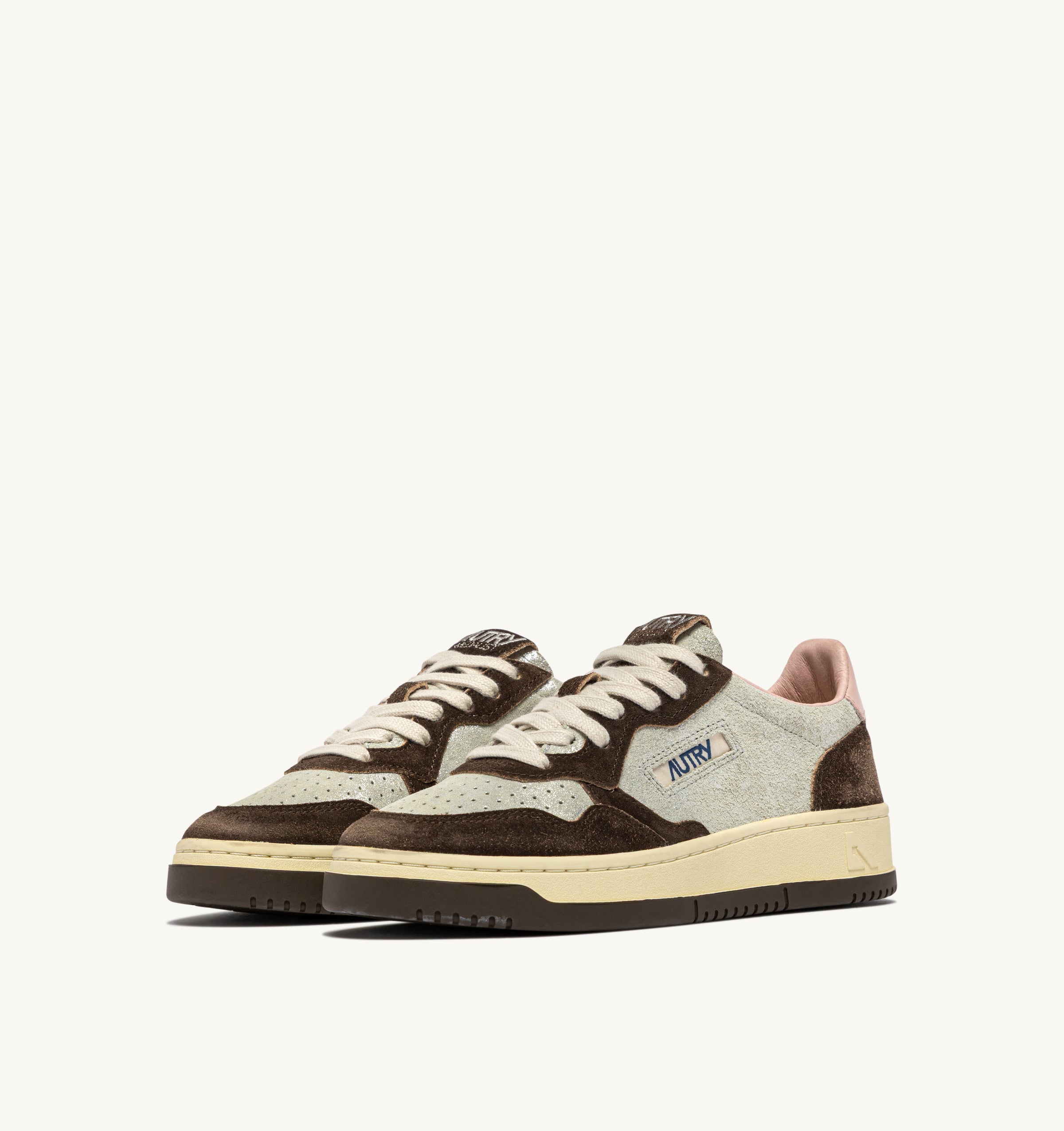 AUTRY Sneaker Donna Medalist Low-Silver Mustang