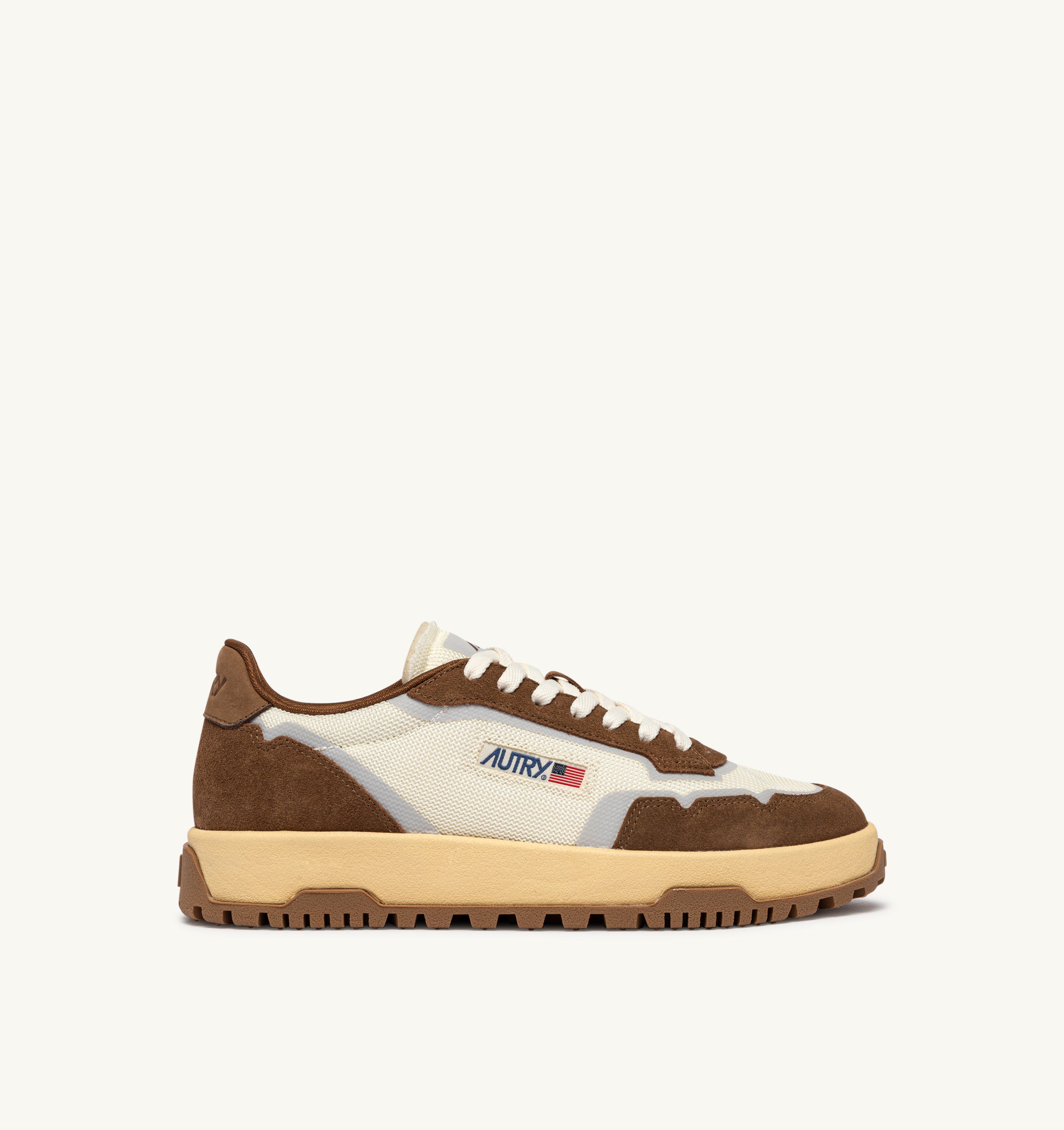 AUTRY Sneaker Uomo WILDPACE LOW-Marshmallow Sigaro