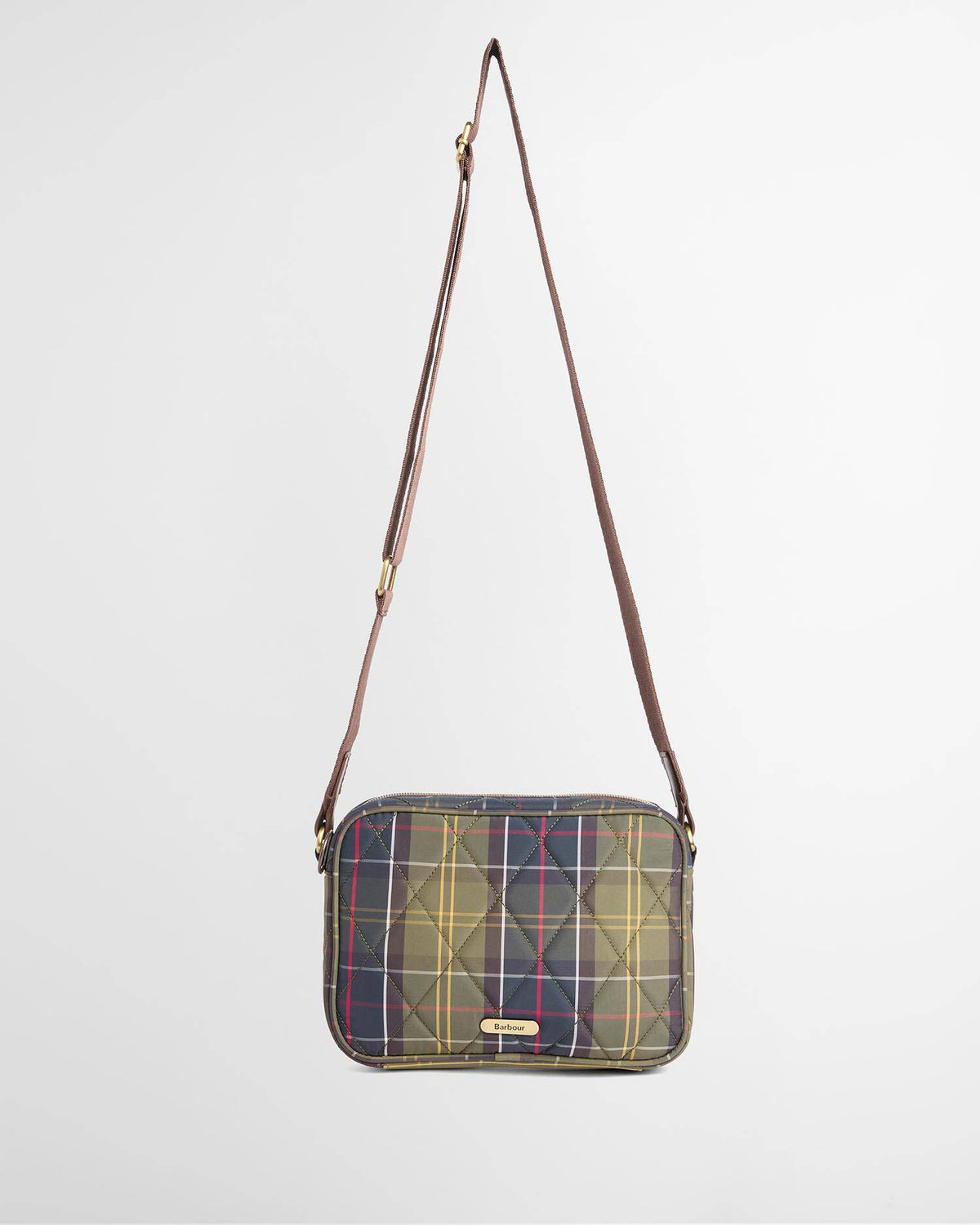 BARBOUR Borsa Tracolla QUILTED CROSS BAG- Classic Tartan