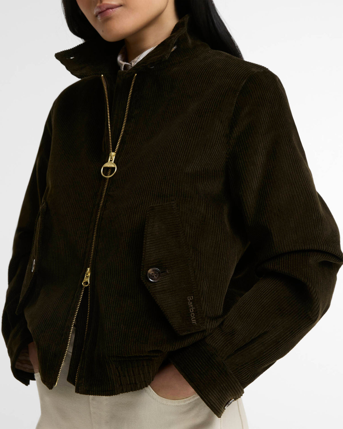 BARBOUR Giacca Donna OVERTON-Olive