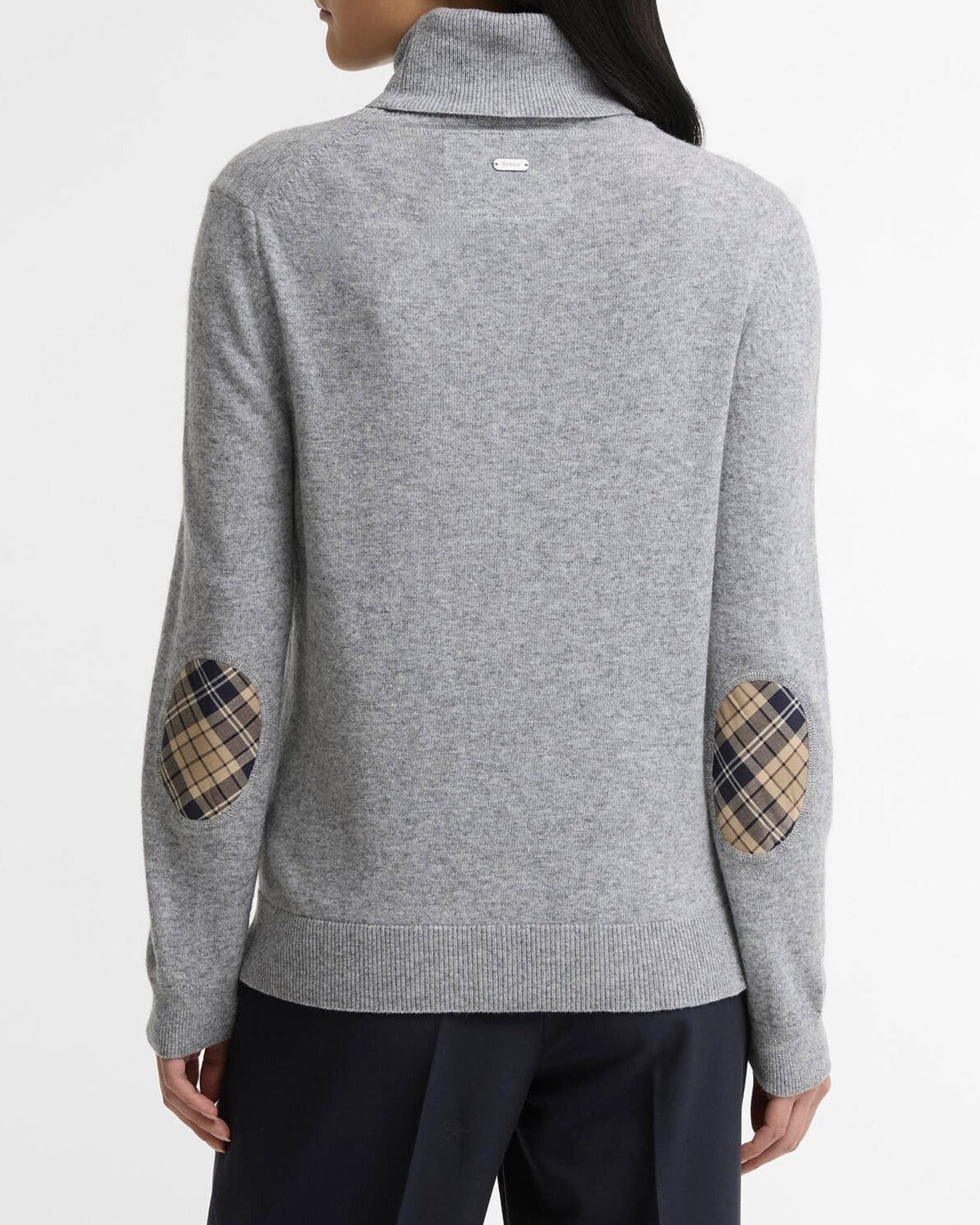 BARBOUR Maglia Donna Dolcevita Pendle-Grey Marl