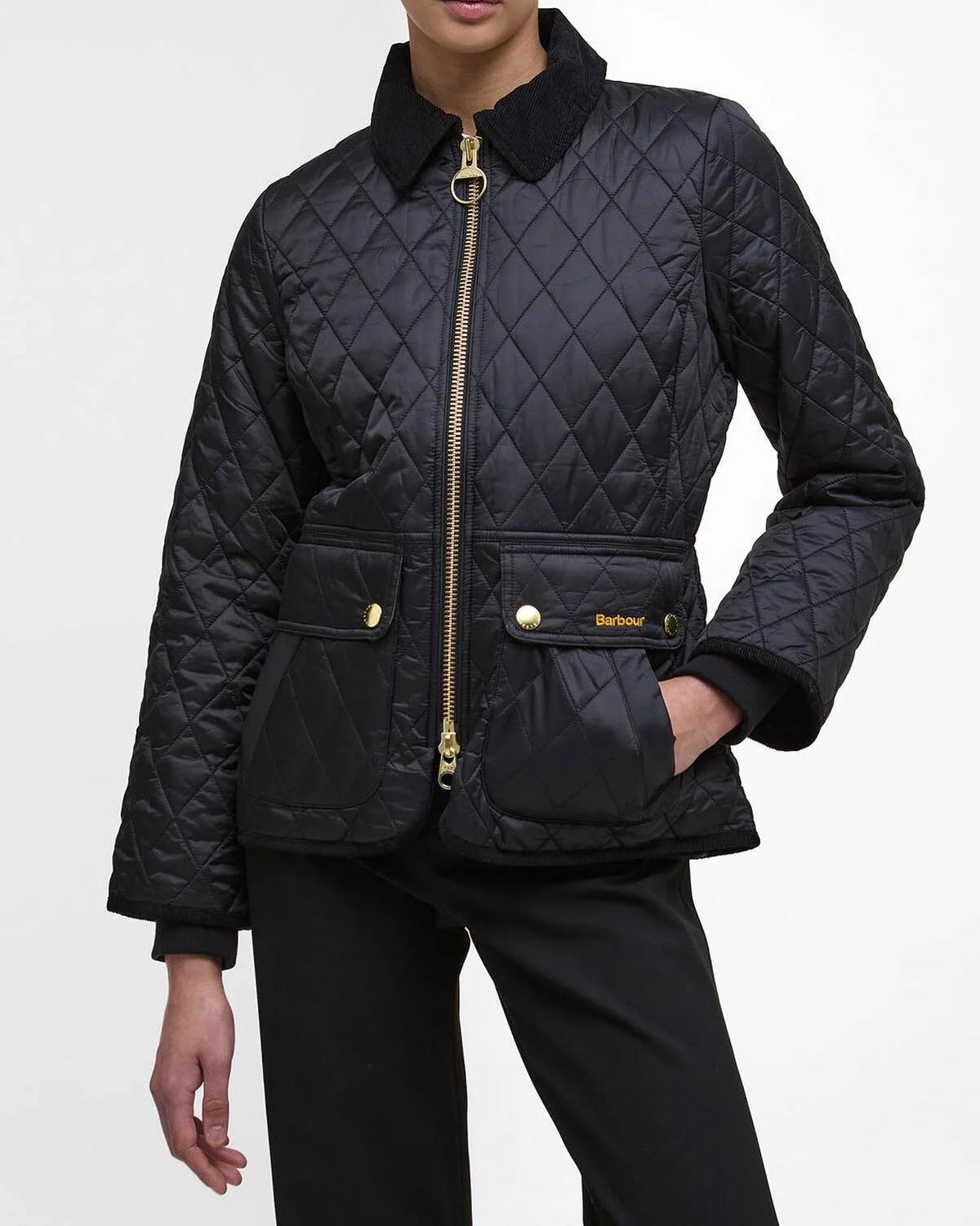 BARBOUR Giacca Donna BEADNELL QUILTED-Black/Classic