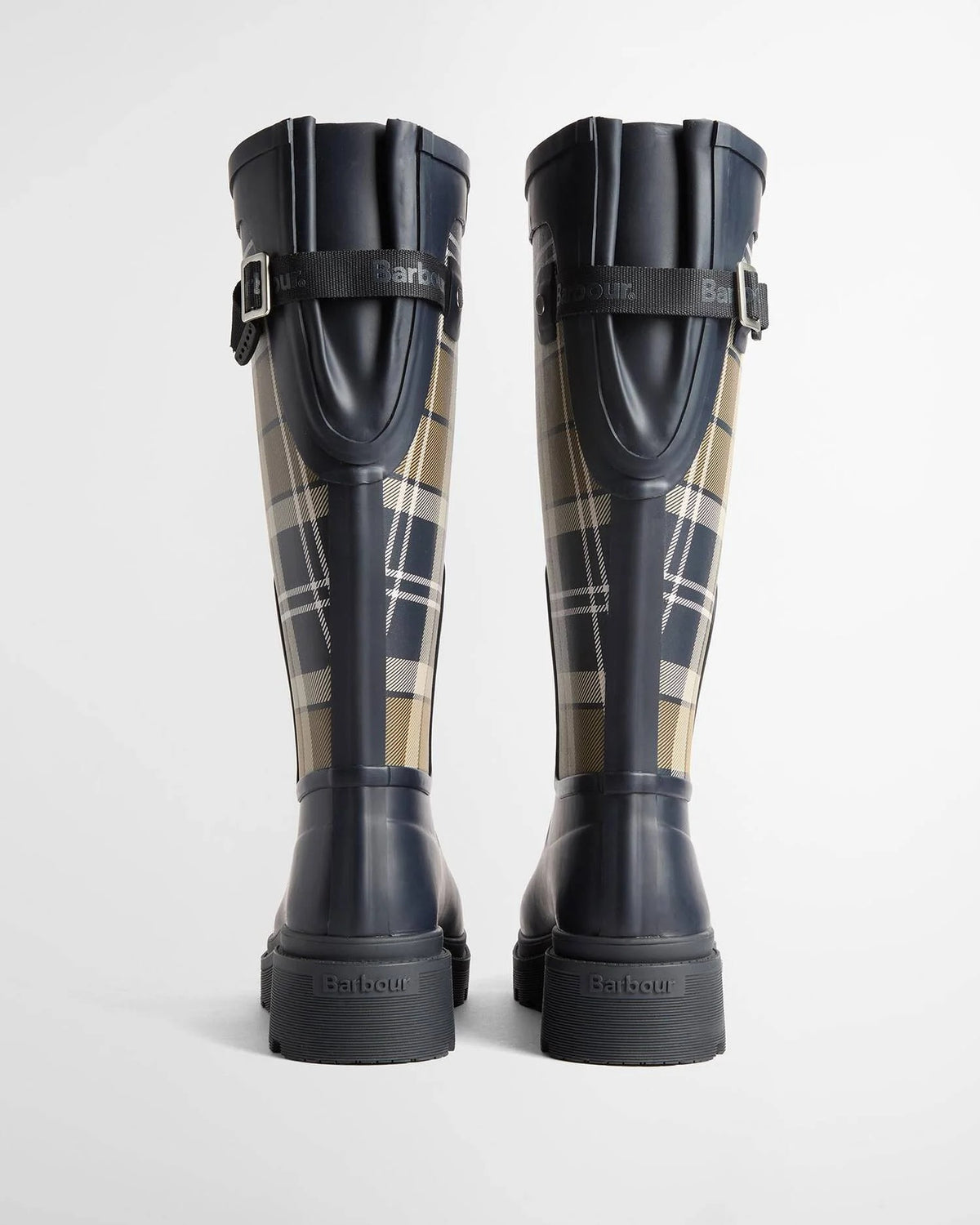 BARBOUR Stivale Donna WELLINGTON Dena-Dark Navy/Birchwood