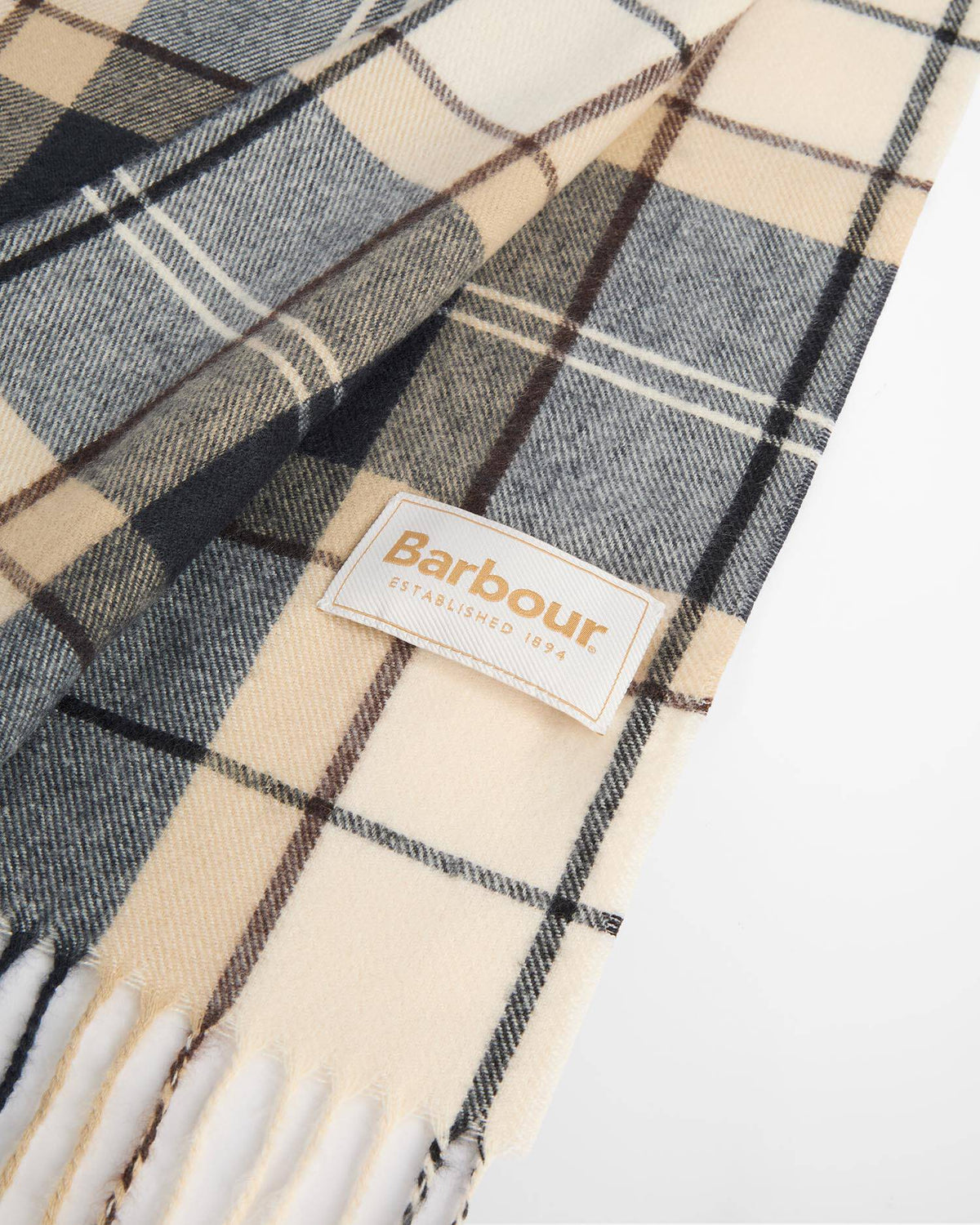 BARBOUR Sciarpa Donna STANWAY-Lt Birchwood Dress Tartan