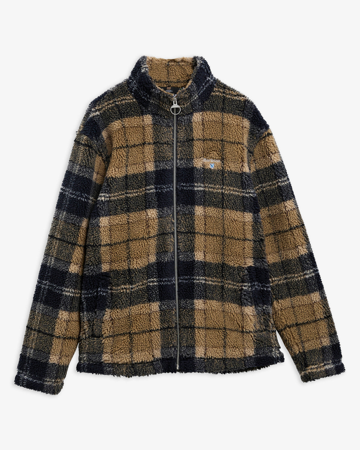 BARBOUR Felpa Uomo Sherpa-Birchwood Dress Tartan
