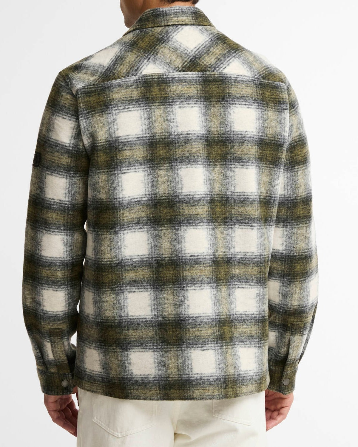 BARBOUR Camicia Uomo Overshirt CLAYTON-Fir Green