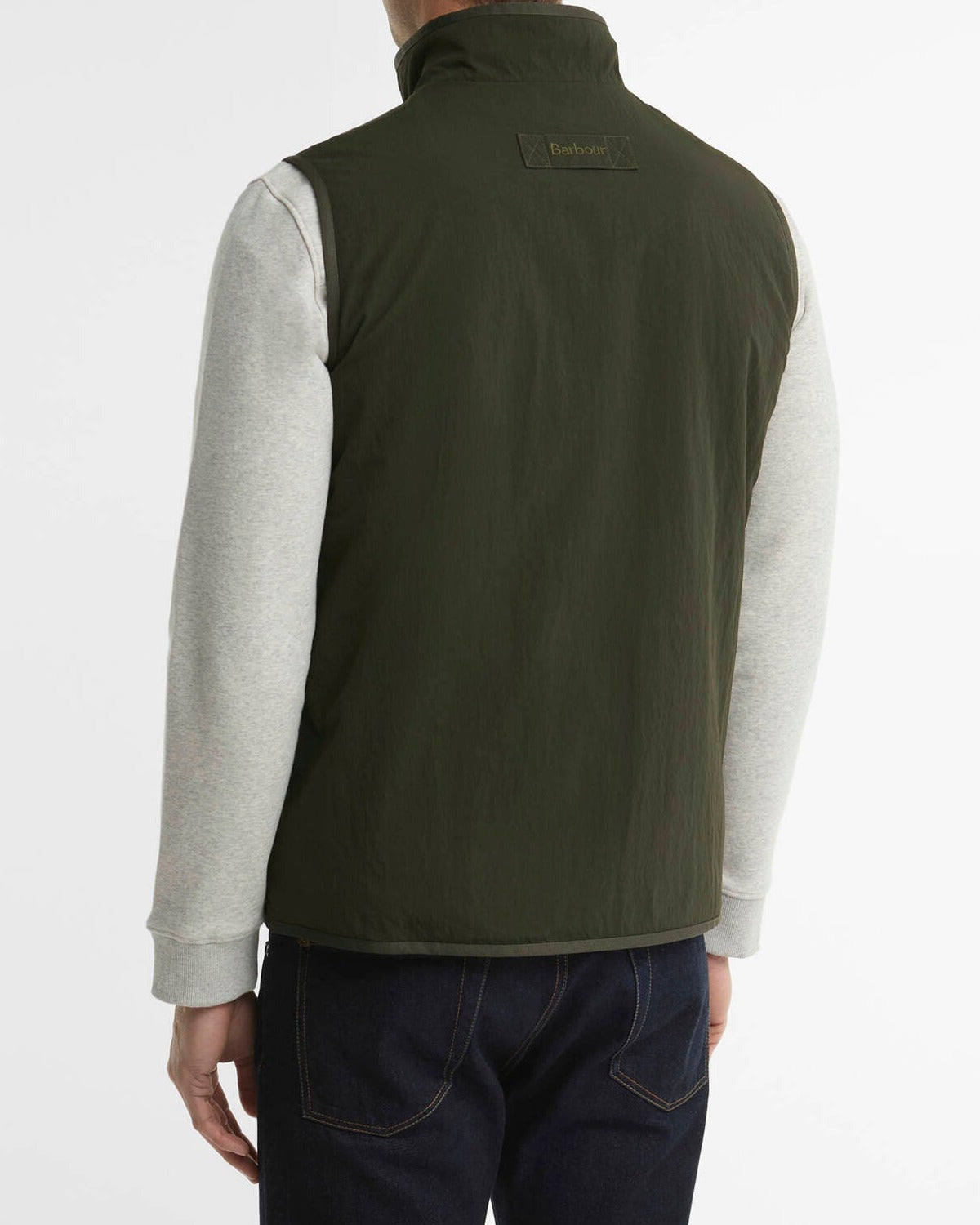 BARBOUR Gilet Uomo Reversibile Pile-Sage