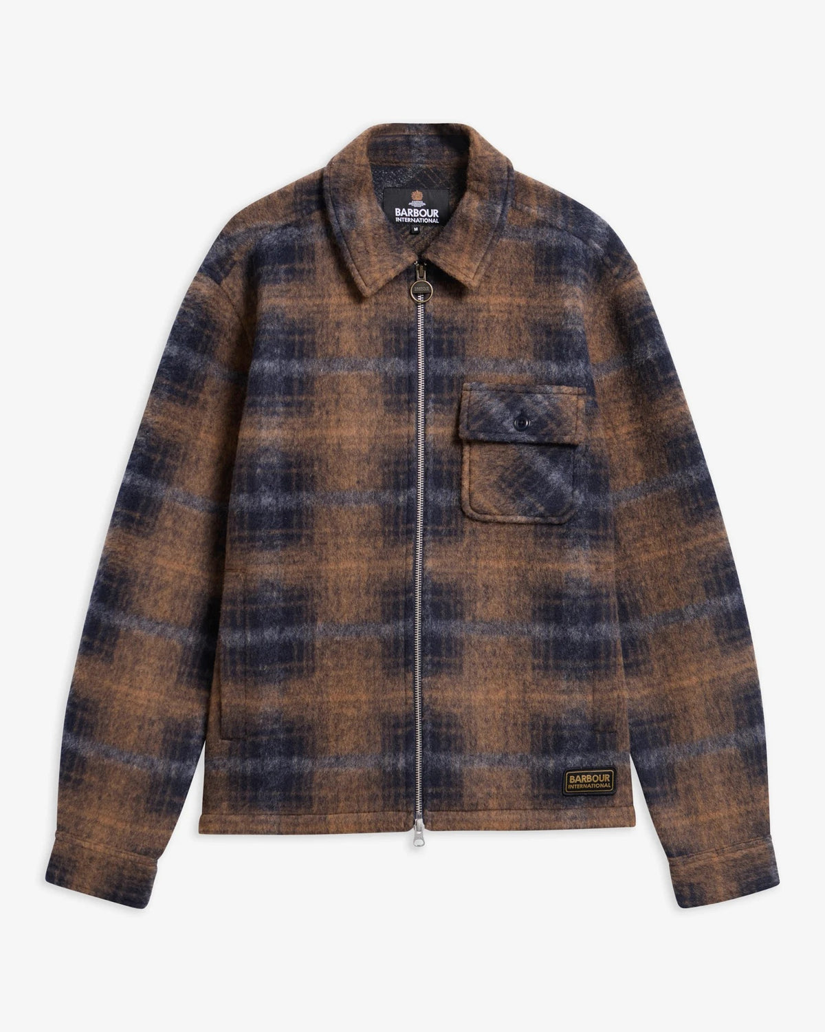 BARBOUR Camicia Uomo Overshirt OSVALD-Navy