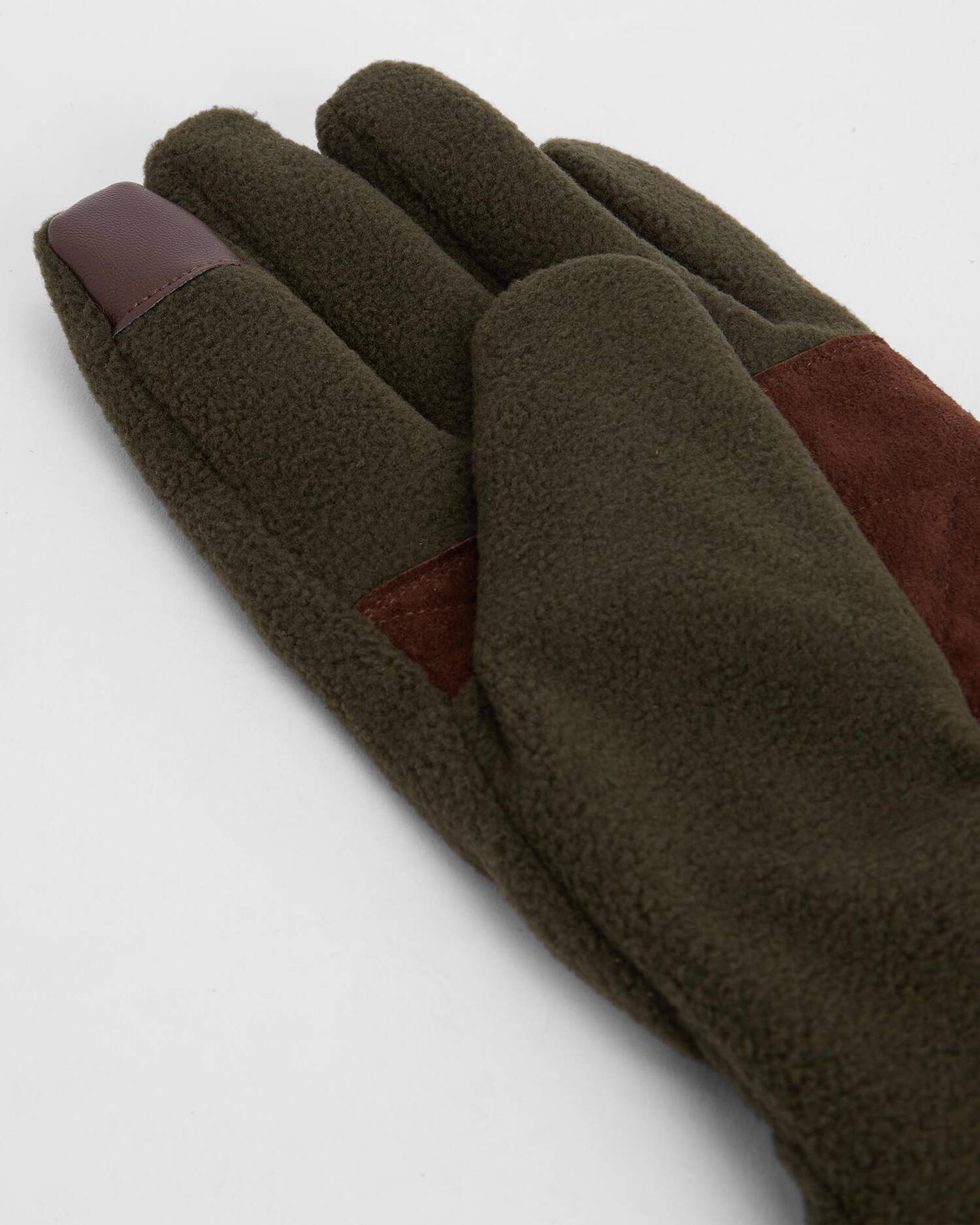 BARBOUR Guanti Uomo COALFORD-Olive