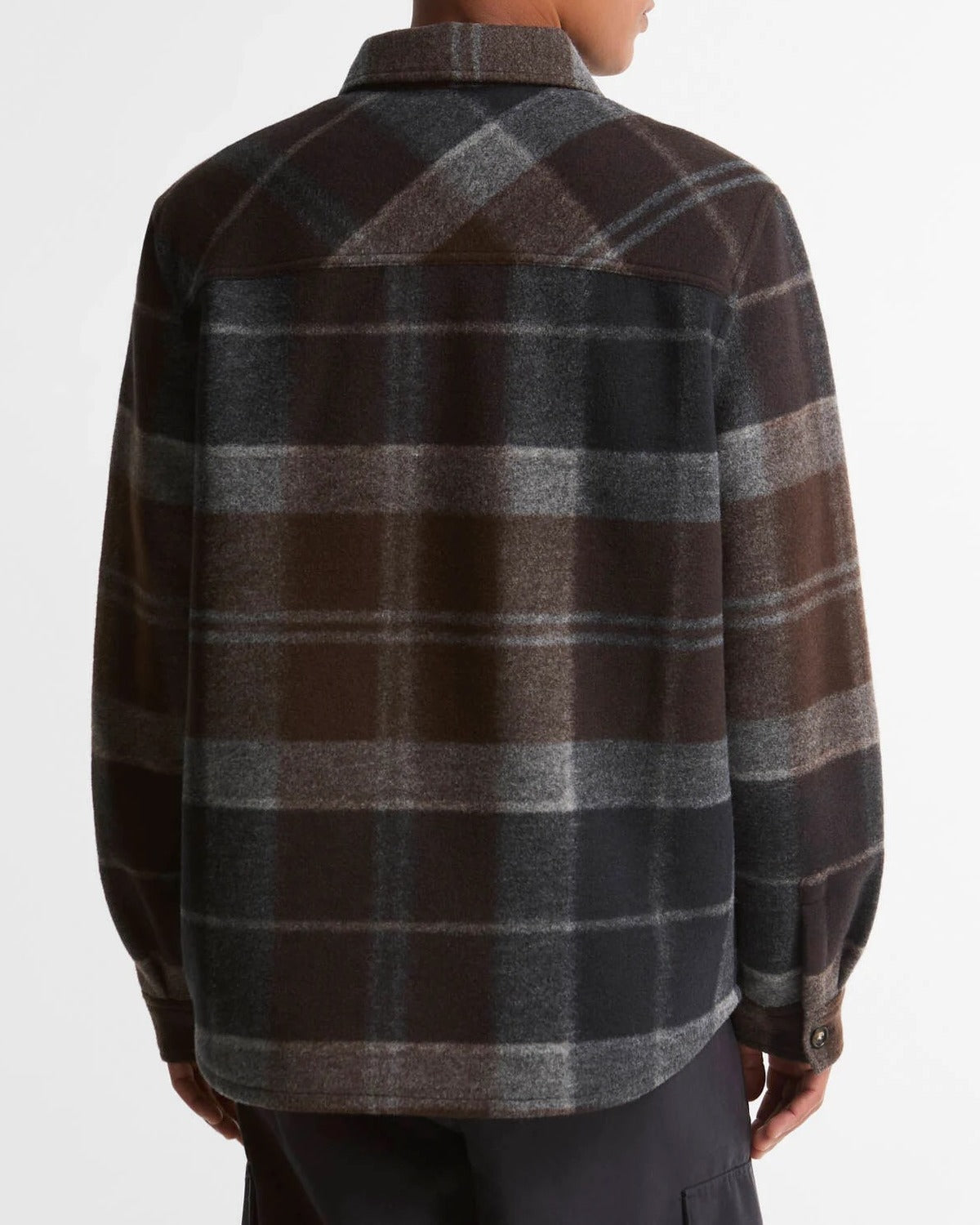 BARBOUR Camicia Uomo Overshirt WOODLANE-Midnight Oak Tartan