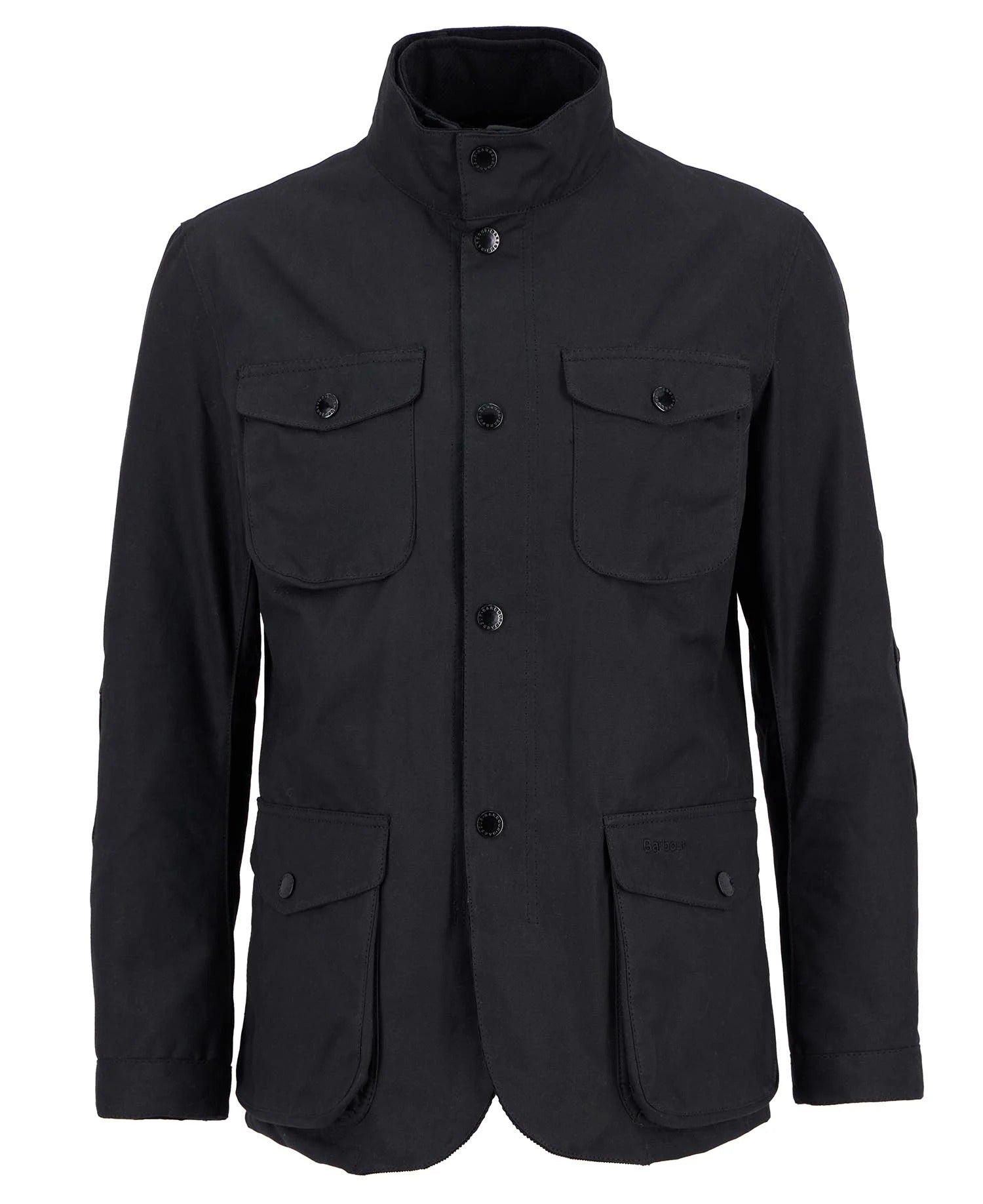 BARBOUR Giacca Uomo OGSTON WAX-Black