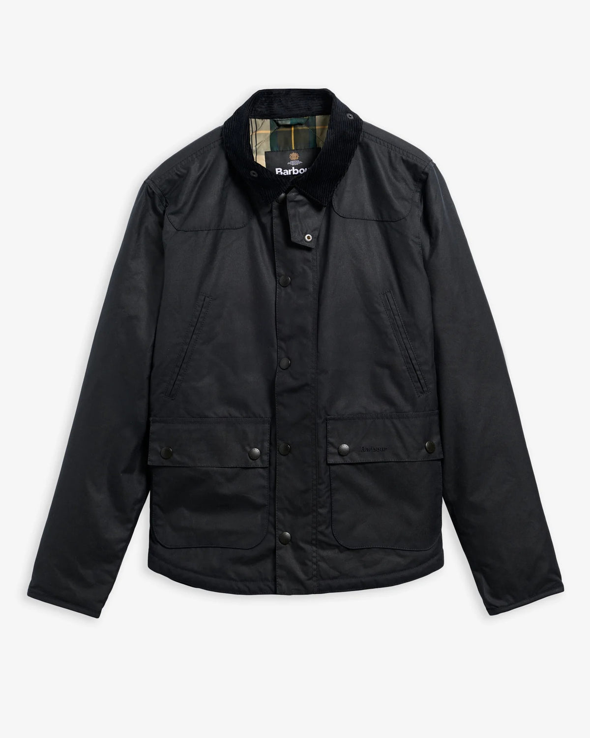 BARBOUR Giacca Uomo Reelin Wax-Classic Navy