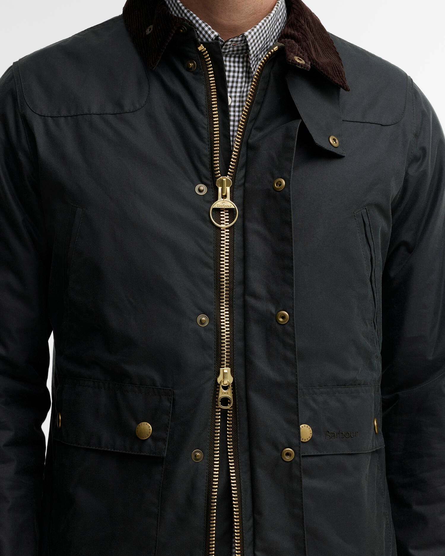 BARBOUR Giacca Uomo Reelin Wax-Sage