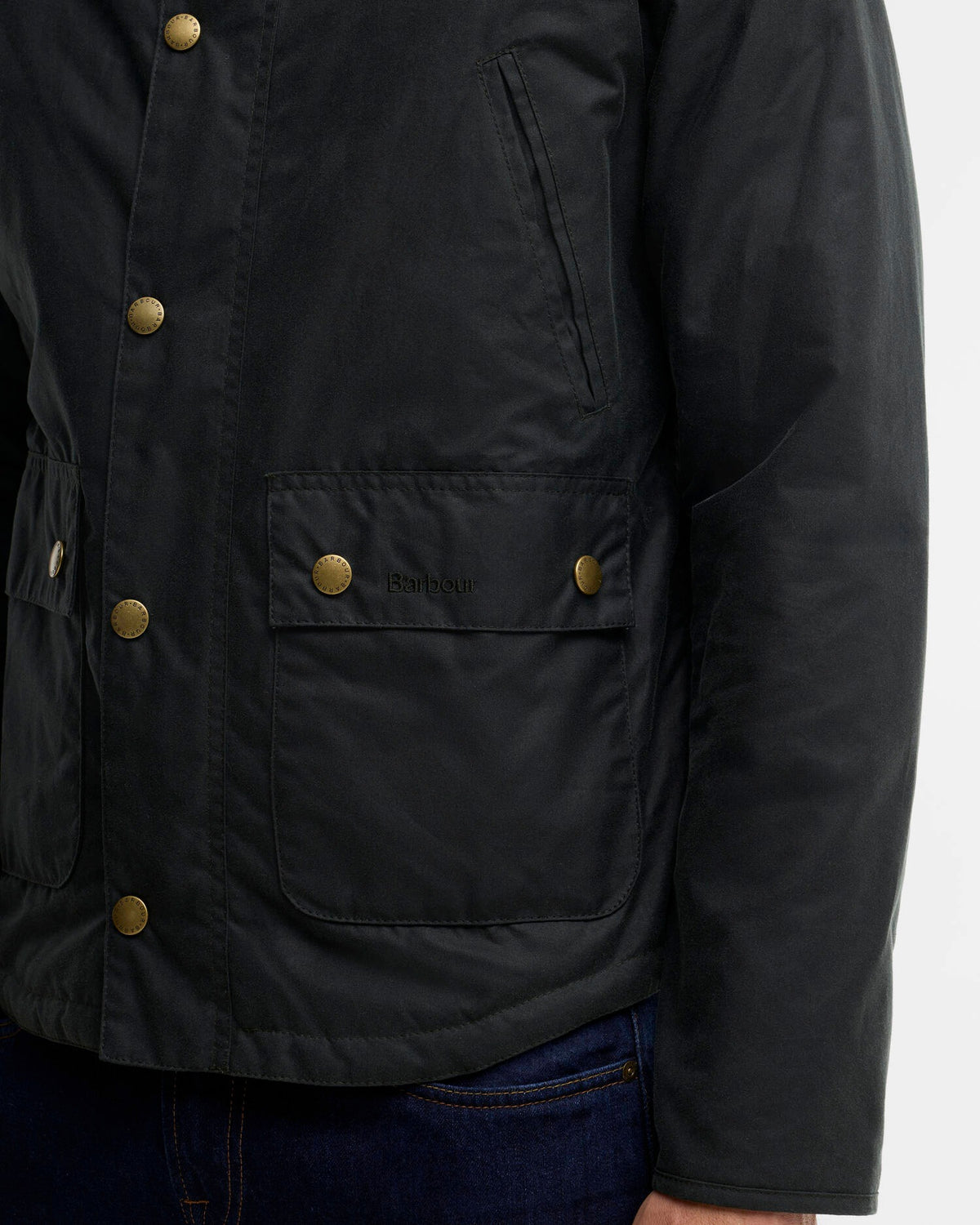 BARBOUR Giacca Uomo Reelin Wax-Sage