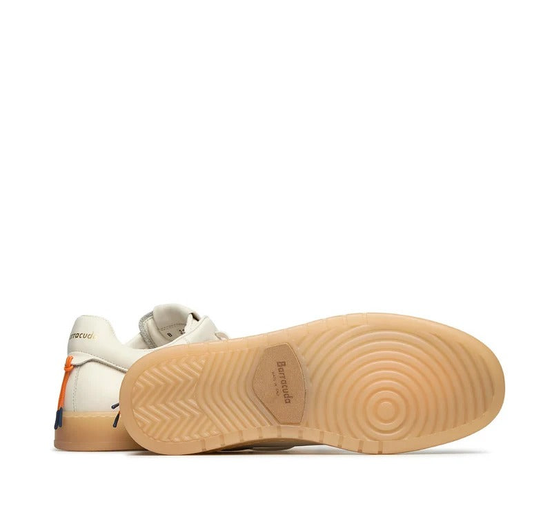 BARRACUDA Sneaker Uomo Giordan Guga-Bianco