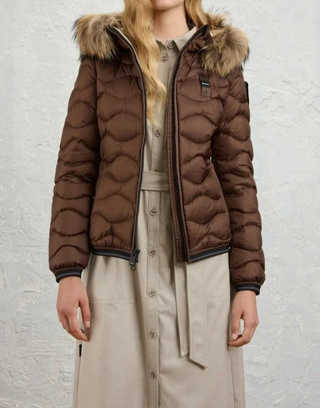 BLAUER Giubbotto Donna ALDIE-Marrone