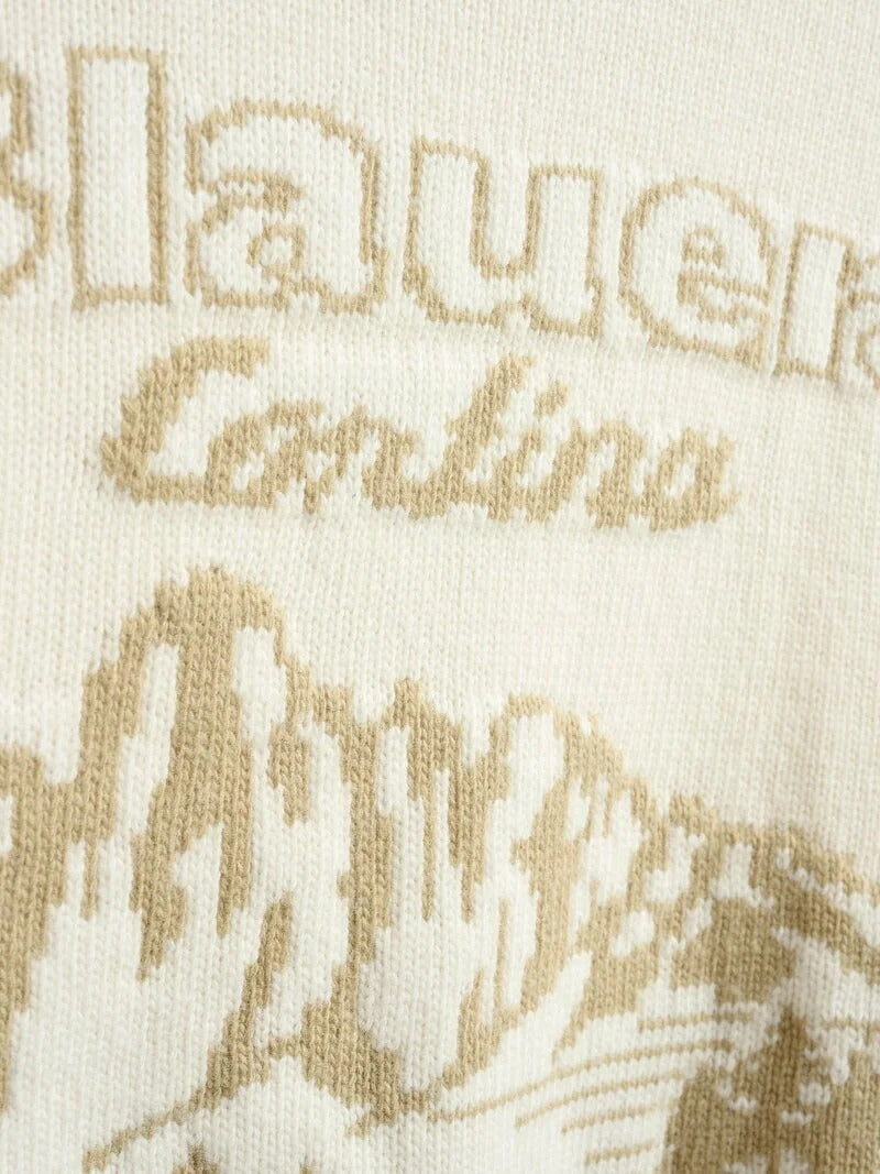 BLAUER Maglione Donna CORTINA FANESY-Bianco
