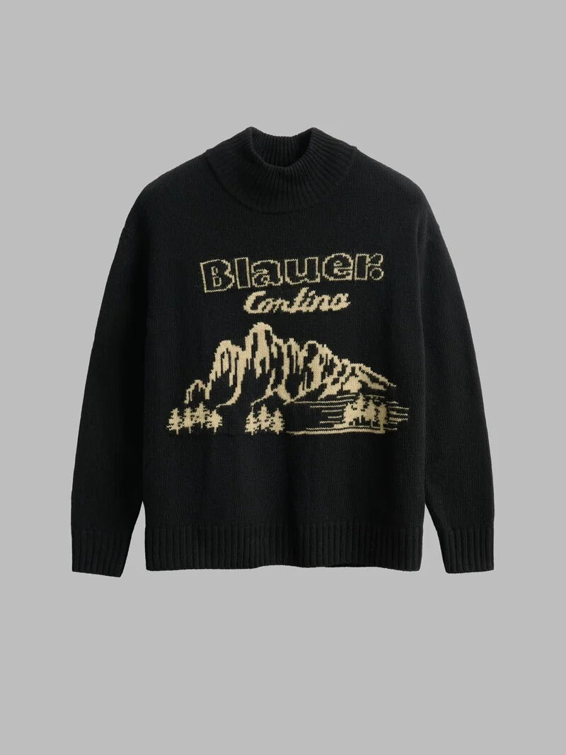 BLAUER Felpa Donna CORTINA FANESY-Nero