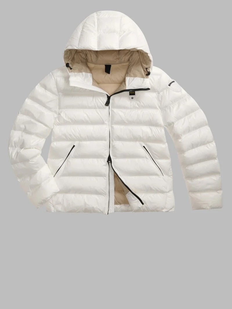 BLAUER Giubbotto Uomo ADAMS-Bianco