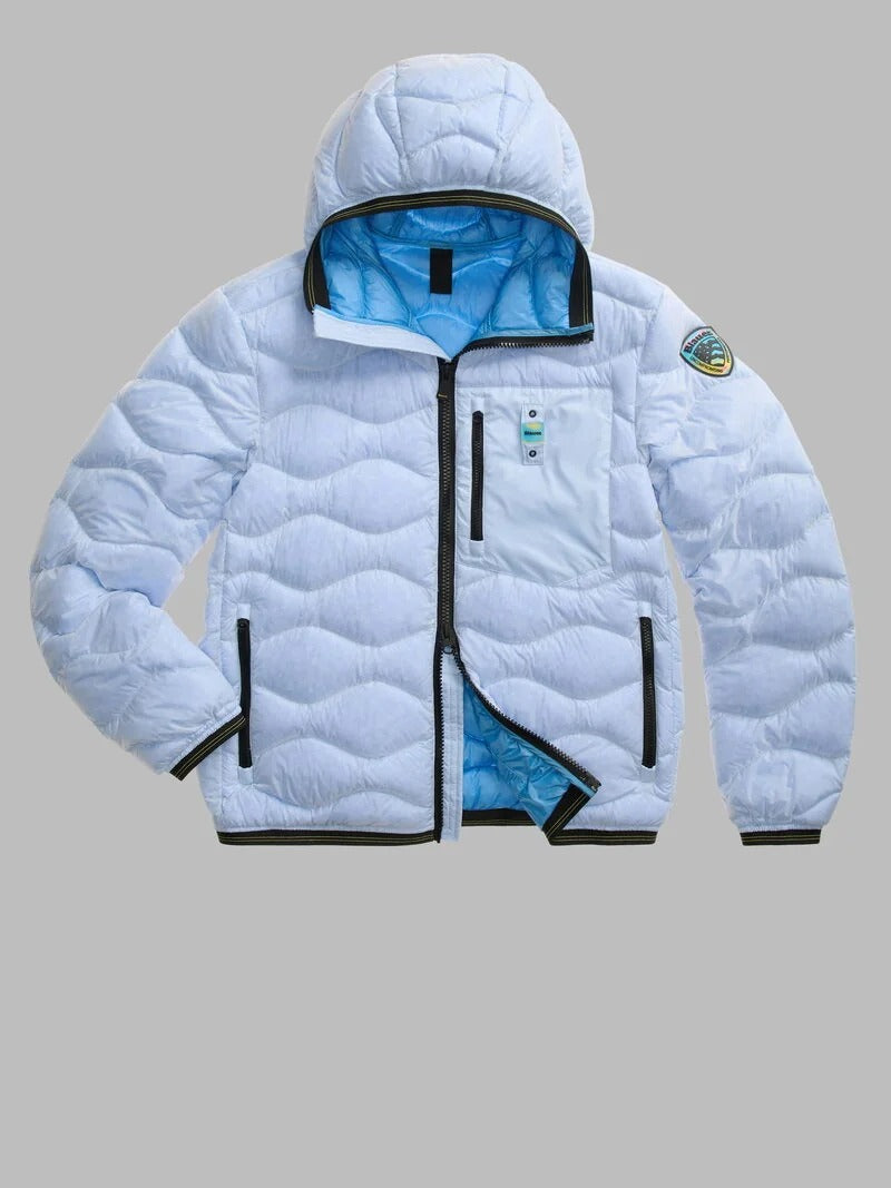 BLAUER Giubbotto Uomo WAVE COLORS DOWN-Blue