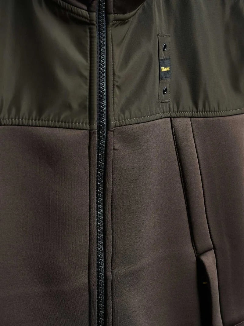 BLAUER Felpa Uomo WILBERT-Marrone