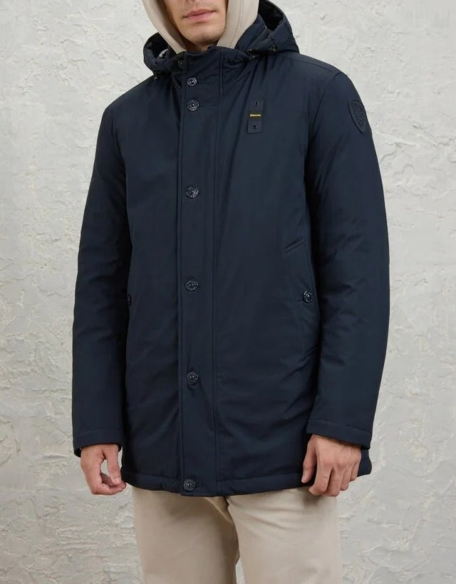 BLAUER Giubbotto Uomo CHESTER-Blu