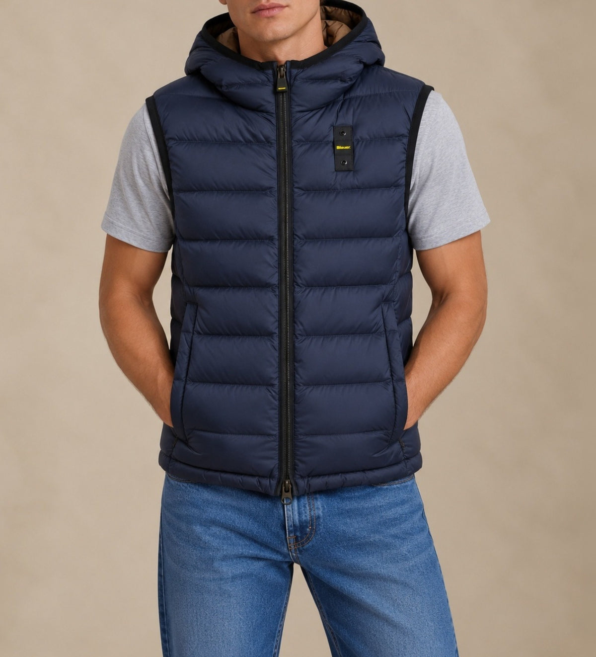 BLAUER Smanicato Uomo ARDEN-Blu