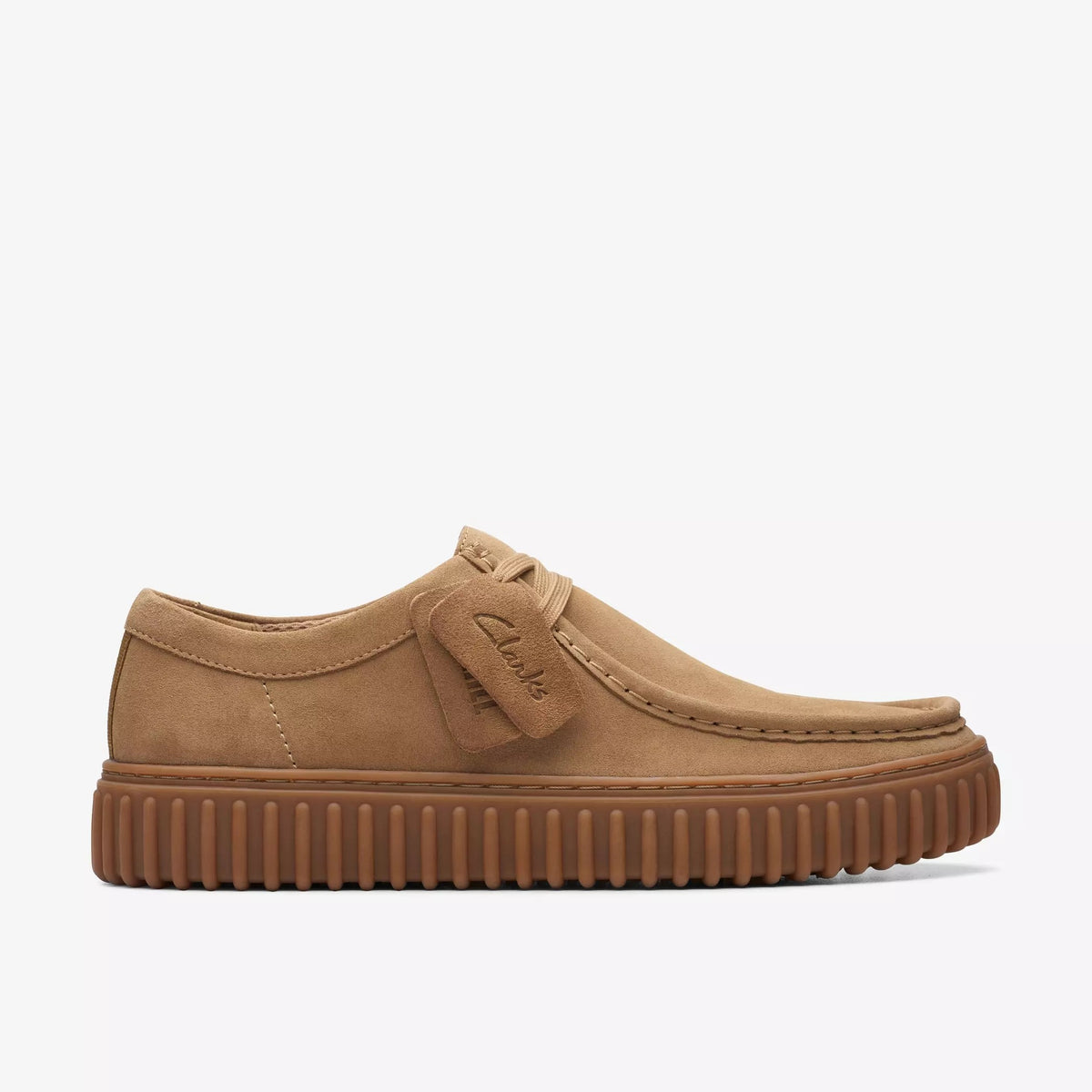 CLARKS Scarpa Uomo TORHILL LO SUEDE-Sand
