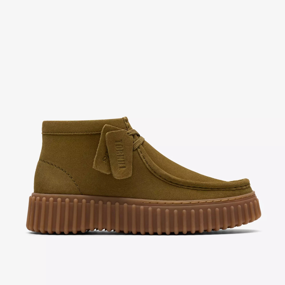 CLARKS Scarpa Donna TORHILL MOSS SUEDE-Olive