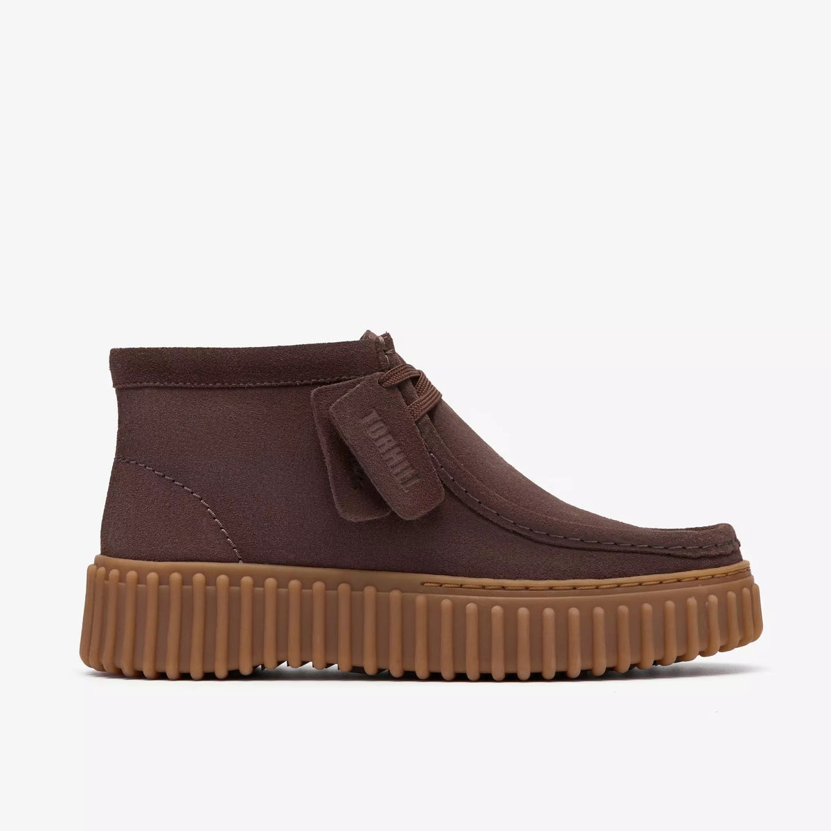 CLARKS Scarpa Donna TORHILL MOSS SUEDE-Marrone